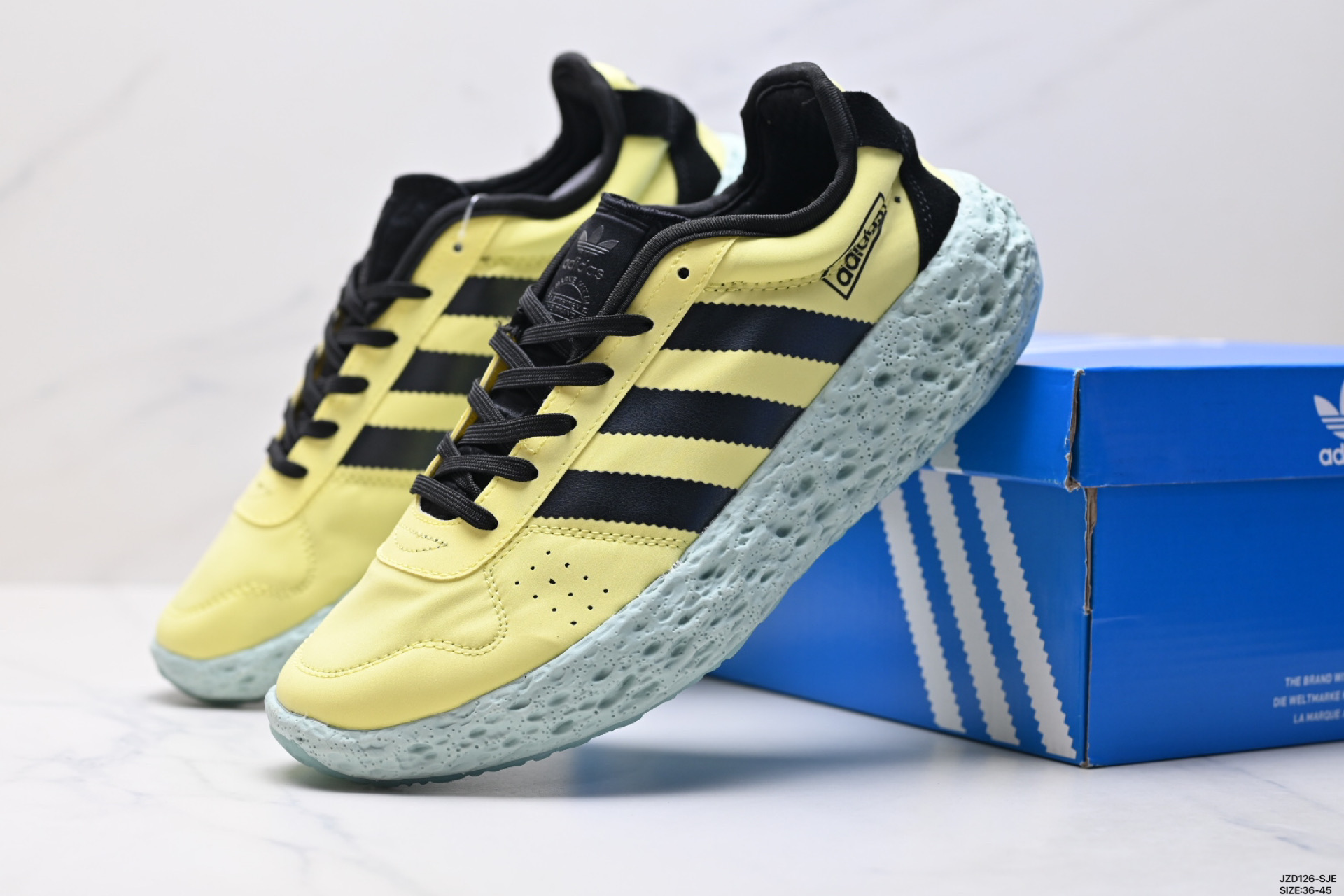 ZPONGE经典舒适运动鞋男女新款adidas阿迪达斯官方三叶草 lH0977