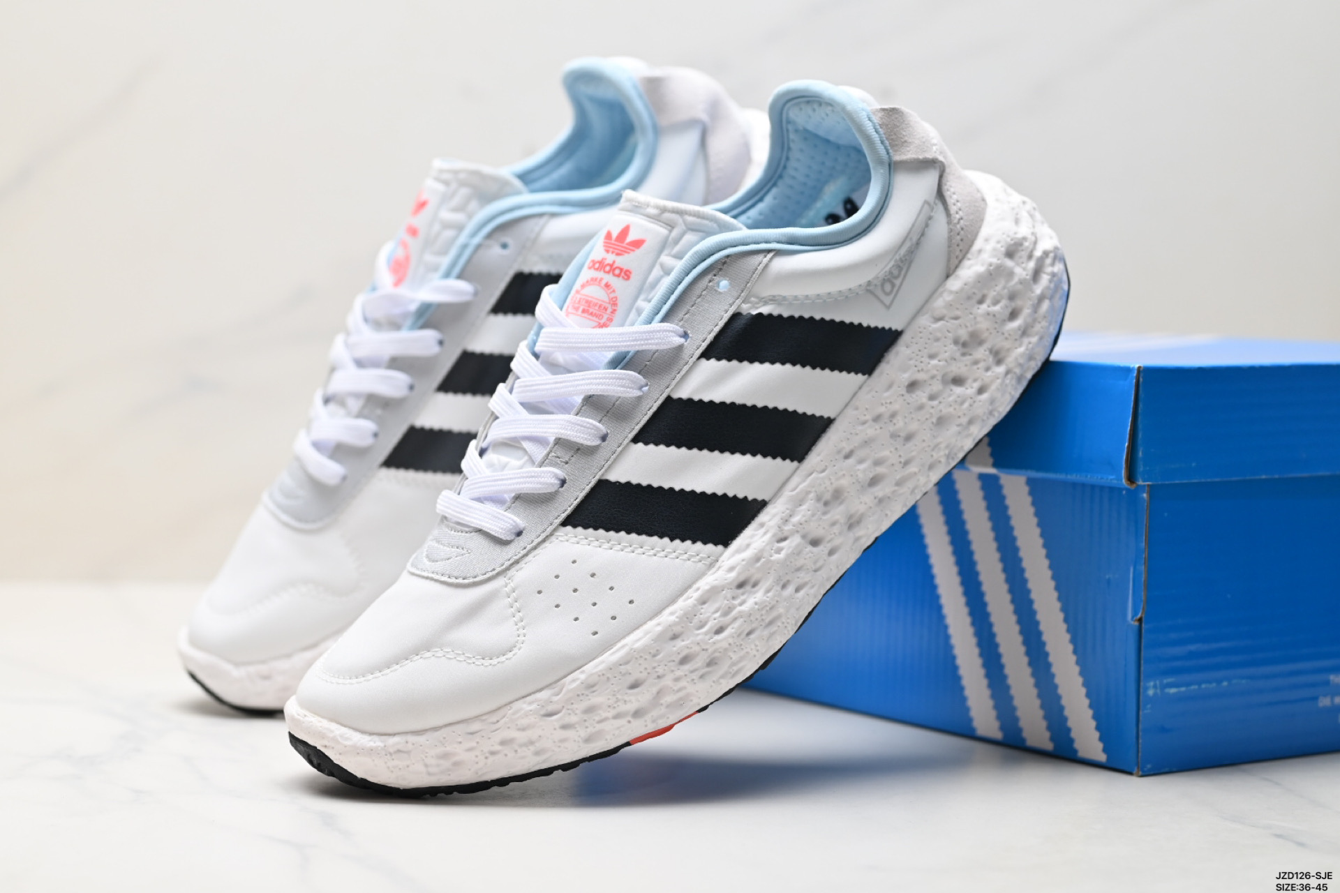 ZPONGE经典舒适运动鞋男女新款adidas阿迪达斯官方三叶草 lH0977