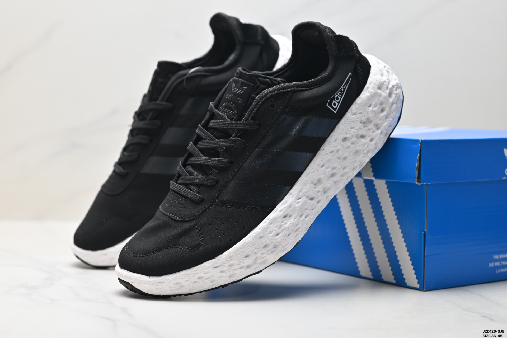 ZPONGE经典舒适运动鞋男女新款adidas阿迪达斯官方三叶草 lH0977