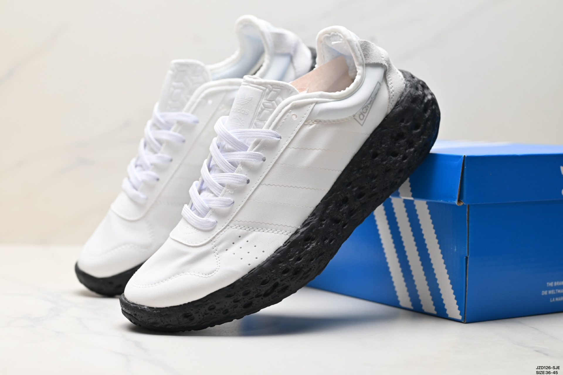 ZPONGE经典舒适运动鞋男女新款adidas阿迪达斯官方三叶草 lH0977