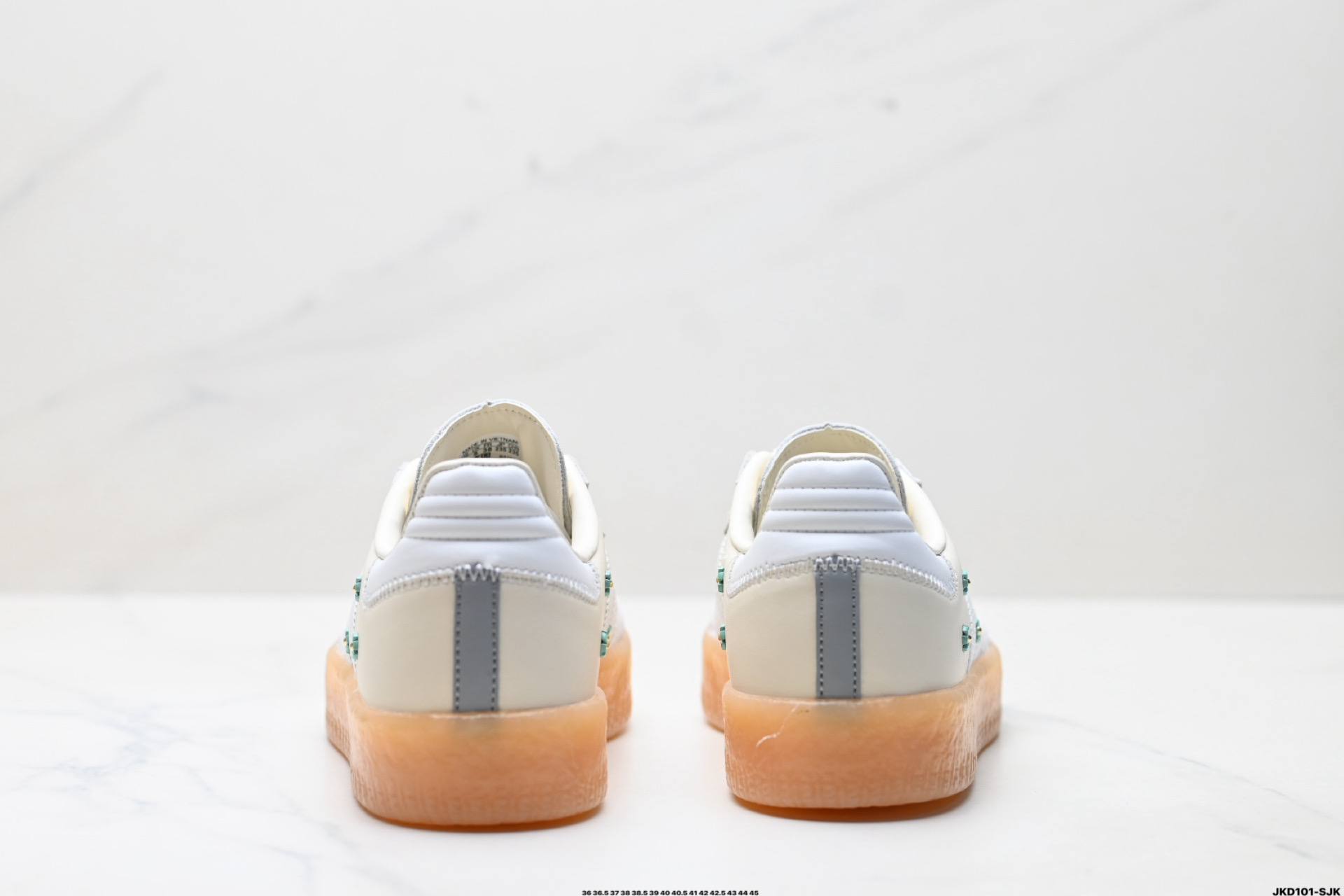 Adidas Originals Samba XLG 桑巴舞系列阿迪达斯 三叶草 绅士德训足球风百搭低帮休闲运动板鞋 JS3953