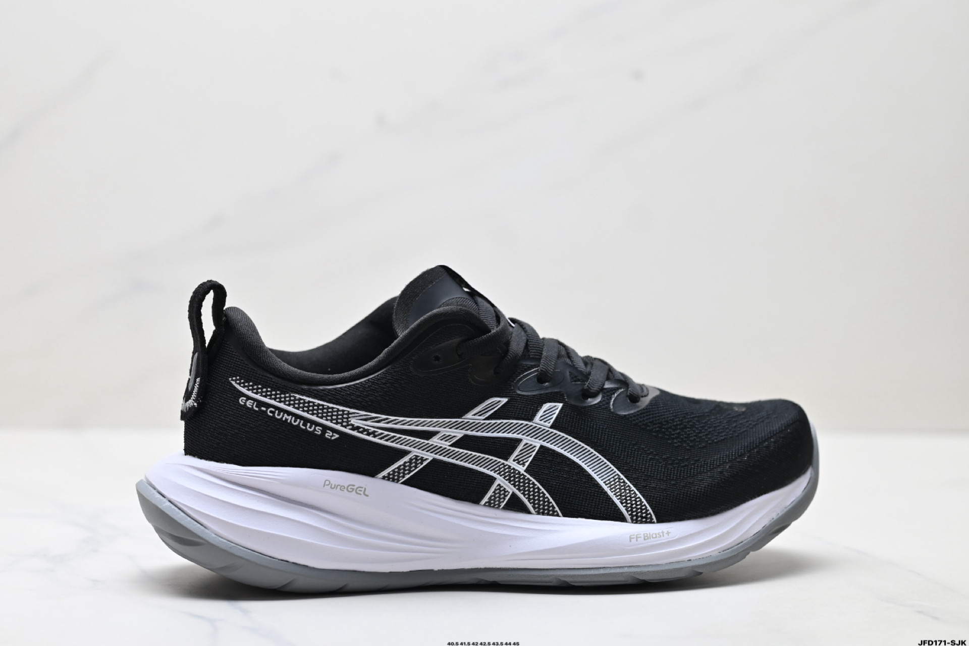 Asics Gel-Nimbus 27 舒适防滑耐磨低帮休闲跑步鞋 1011B960-001