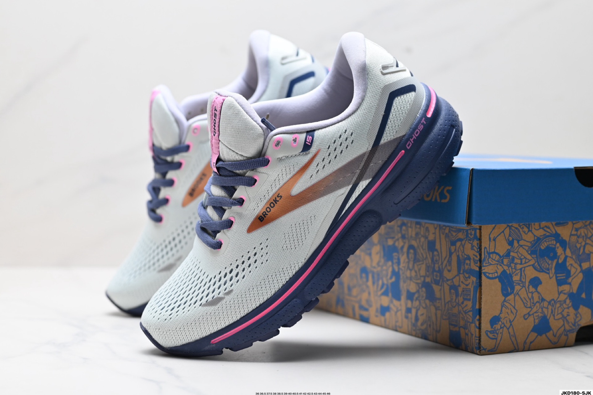 Brooks Ghost 15: Zapatillas de Running Transpirables para Hombre y Mujer 17 i1755101656492 111 0 15