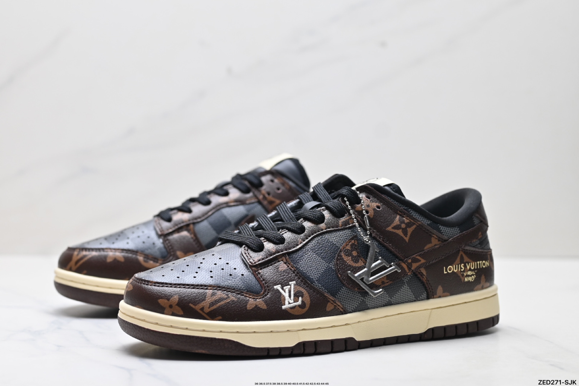 Nike Dunk Low Retro x Louis Vuitton: Estilo y Elegancia Premium 5 i1755102569396 5219 0 3