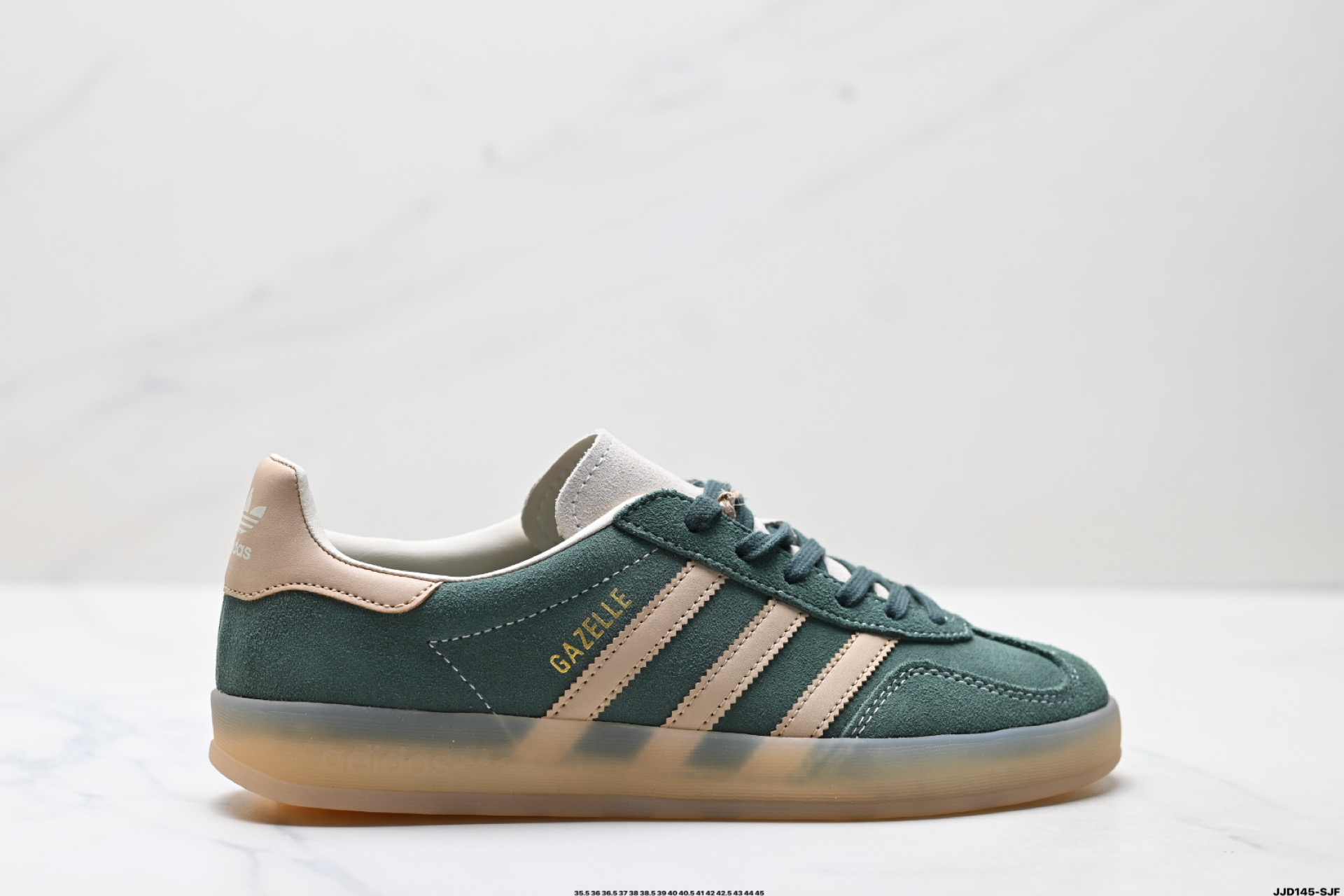 Adidas Originals Gazelle Indoor 三叶草休闲防滑耐磨低帮板鞋 JH5402