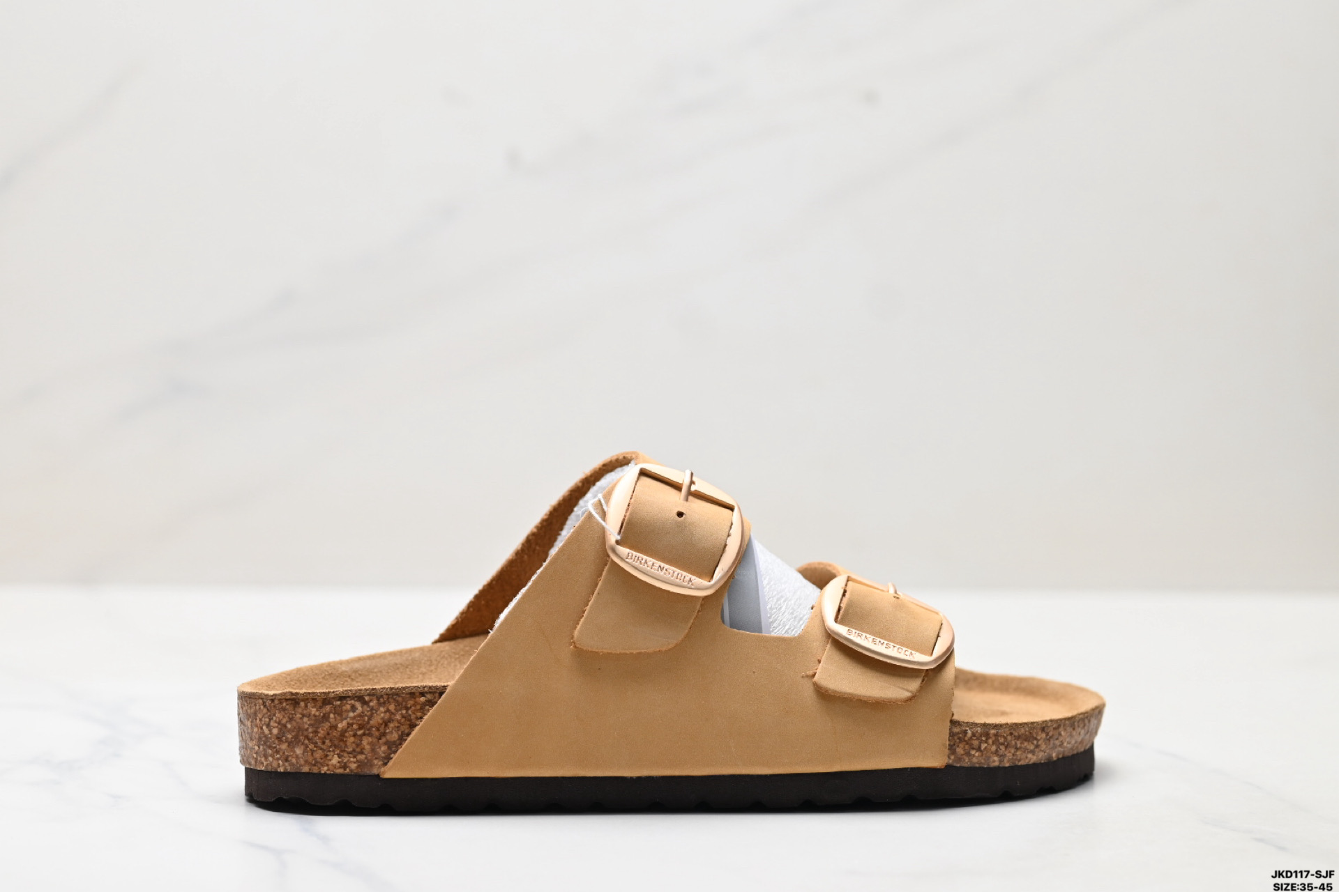 Birkenstock勃肯半拖凉鞋系列 克罗心双扣金属扣设计 双杠绑带夏季凉鞋 1009532