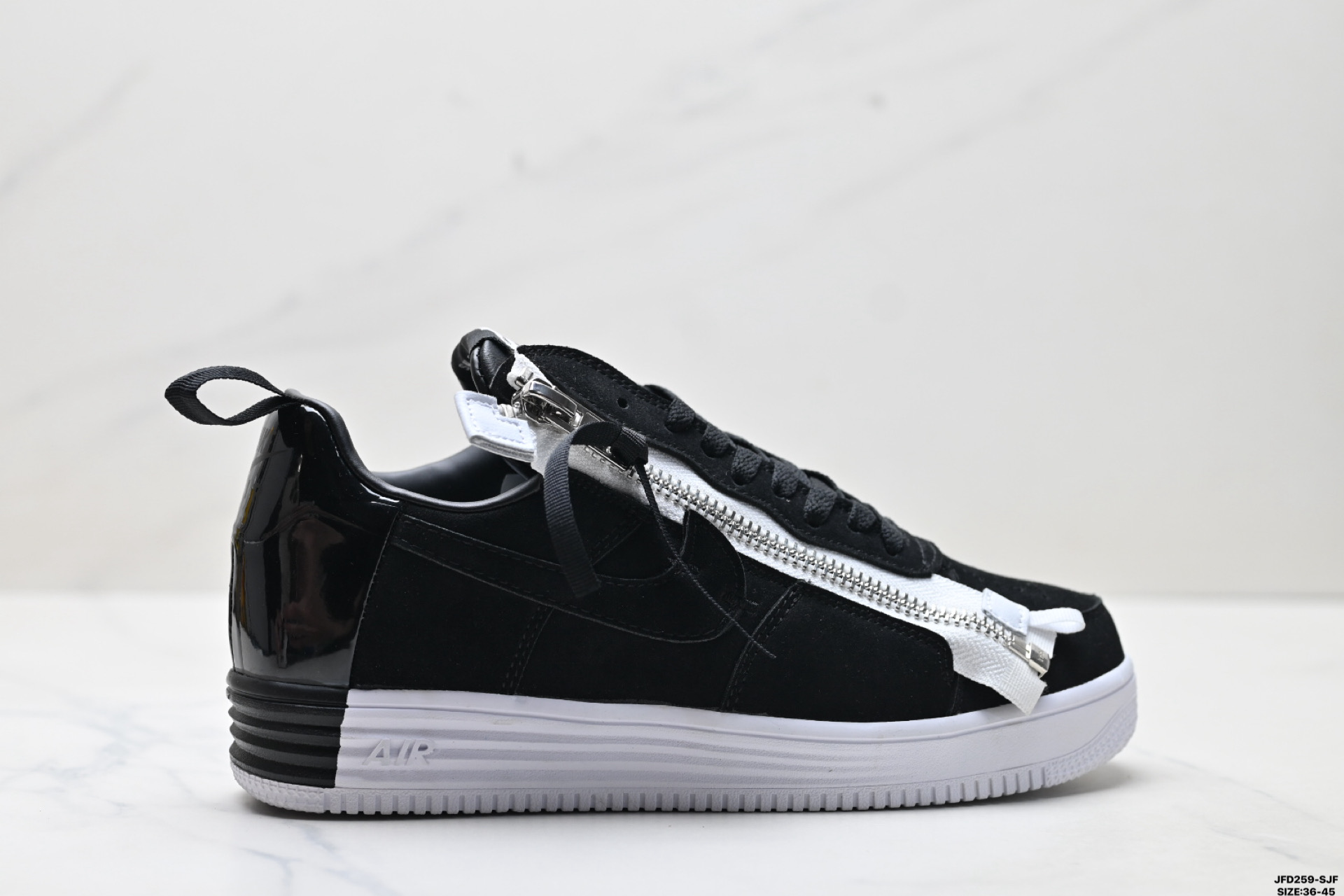 180 Acronym x Nike Lunar force 1 空军联名款 拉链 休闲 包裹性耐磨 低帮 板鞋 AJ6247-100