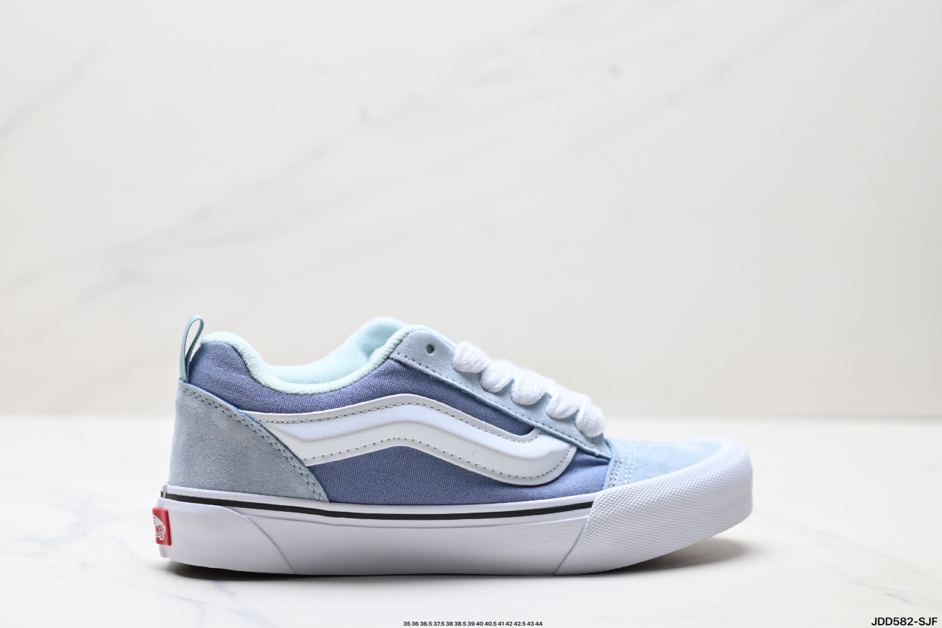 范斯Vans Knu-Skool 翻毛皮 耐磨 低帮 板鞋