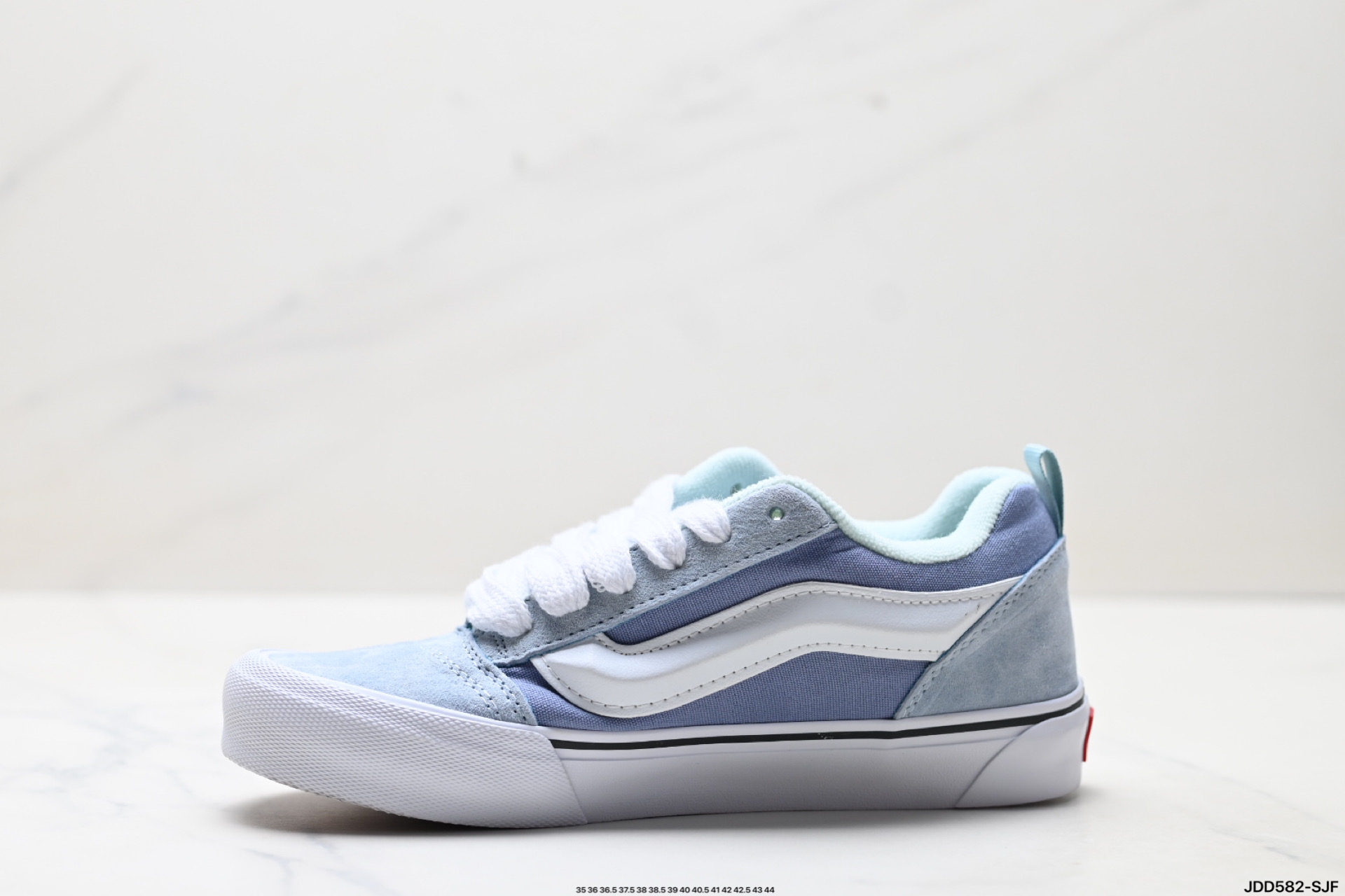 范斯Vans Knu-Skool 翻毛皮 耐磨 低帮 板鞋