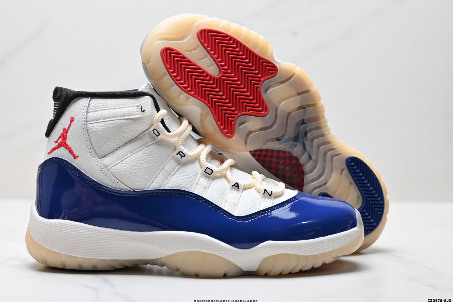 Nike Air Jordan 11 Retro Concord AJ11代 康扣 迈克尔·乔丹高帮运动文化篮球鞋 IH0296-400