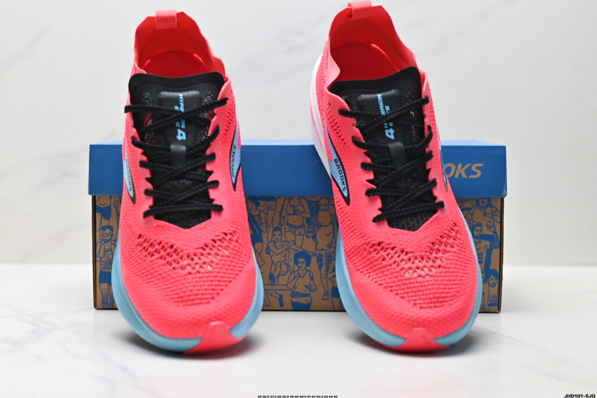 Brooks布鲁克斯 Hyperion Elite 4 PB 舒适百搭防滑耐磨 低帮 越野竞速跑步鞋 100046 1D 645