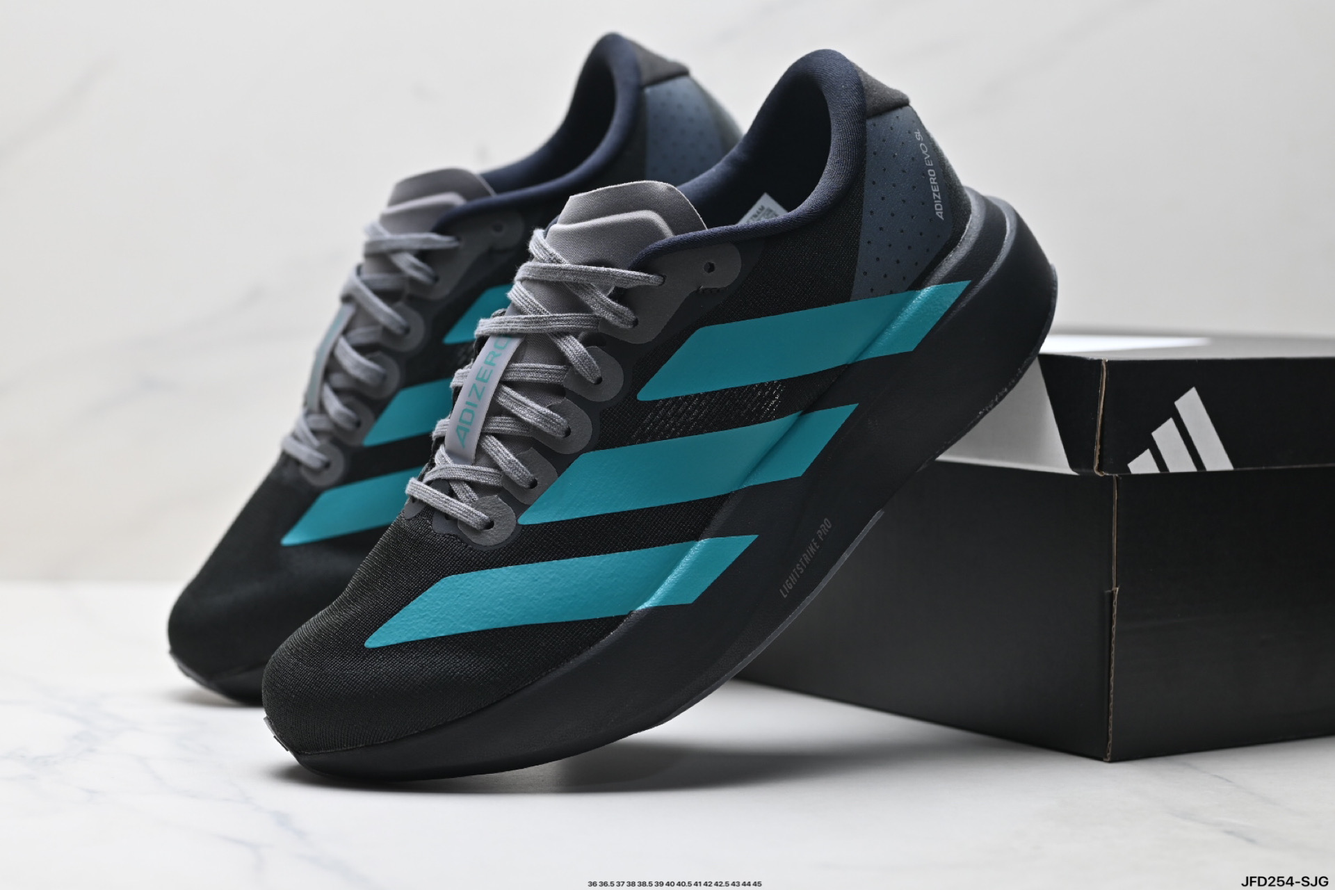 Adidas Adizero Evo SL 舒适百搭防滑耐磨 低帮 休闲跑步鞋 JS4488