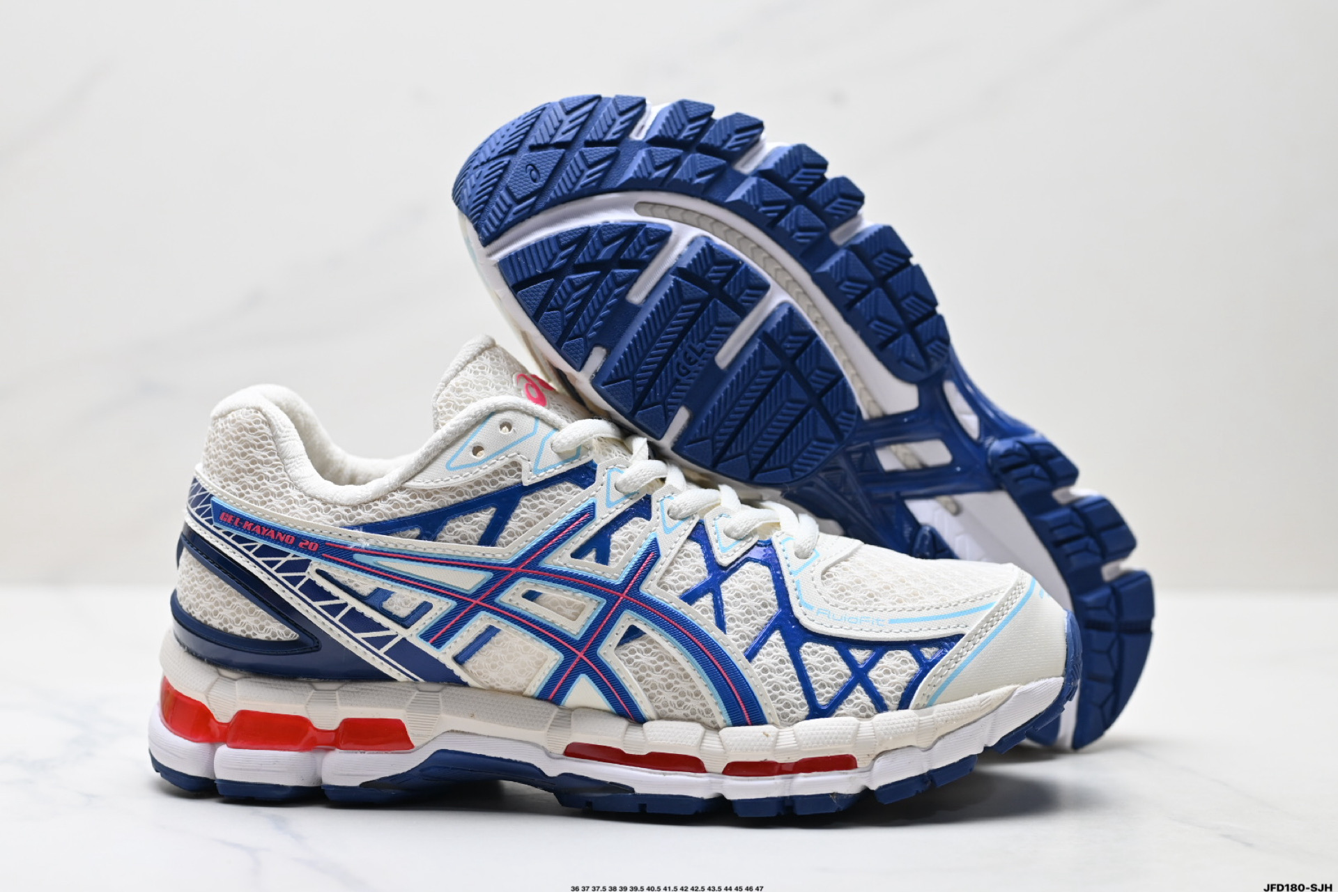 180 Asics Gel-Kayano 20 亚瑟士 舒适百搭耐磨支撑透气 低帮跑步鞋 1203A388-101