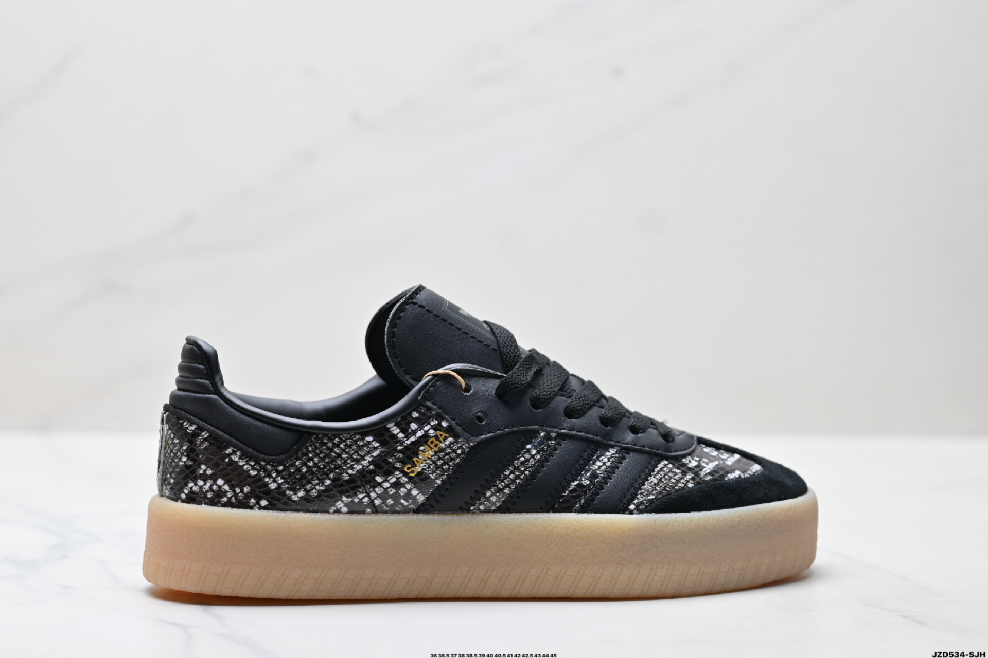 150 Adidas Originals Sambae 桑巴舞系列阿迪达斯 三叶草 绅士德训足球风百搭低帮休闲运动板鞋 JQ0257