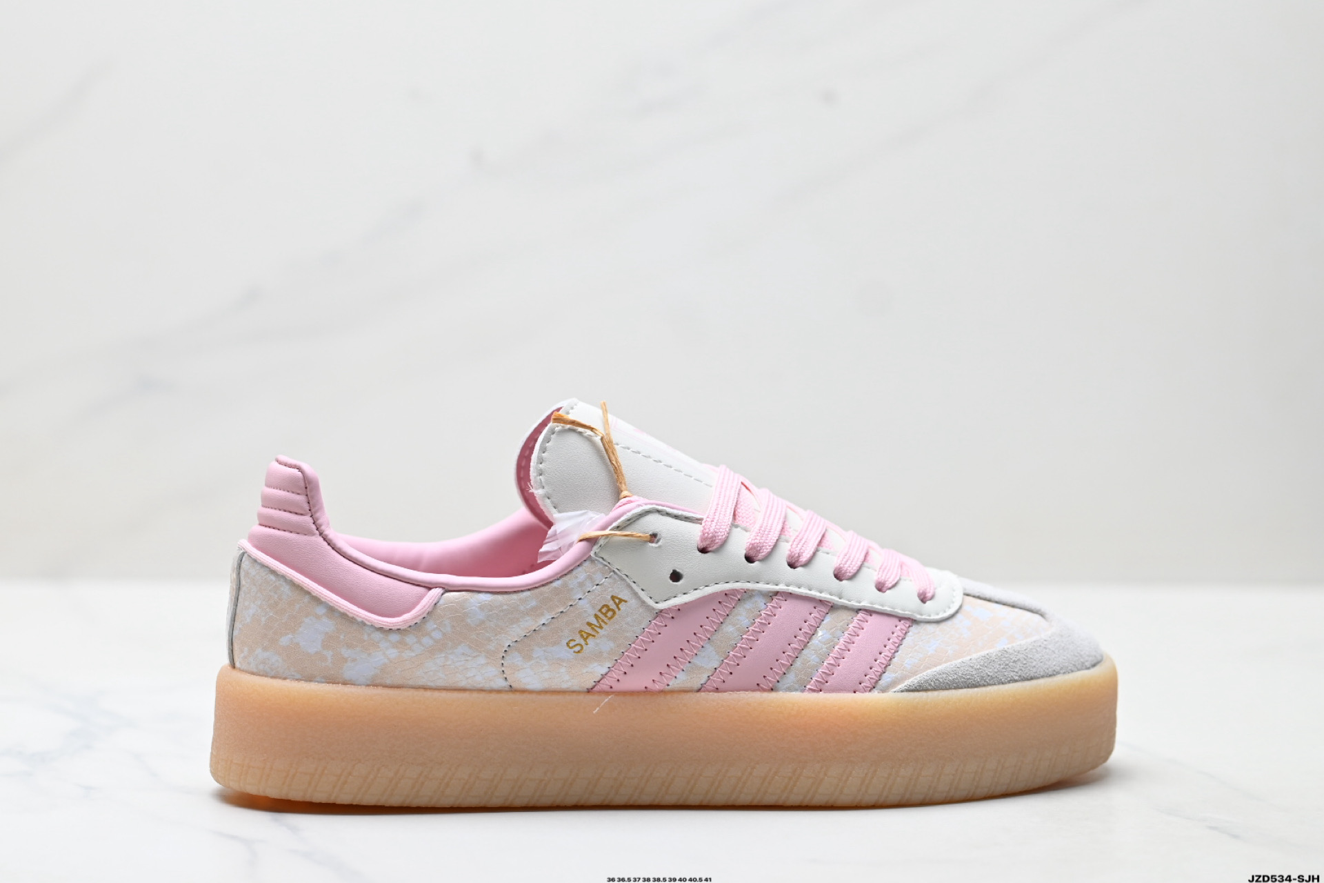 150 Adidas Originals Sambae 桑巴舞系列阿迪达斯 三叶草 绅士德训足球风百搭低帮休闲运动板鞋 JQ0257