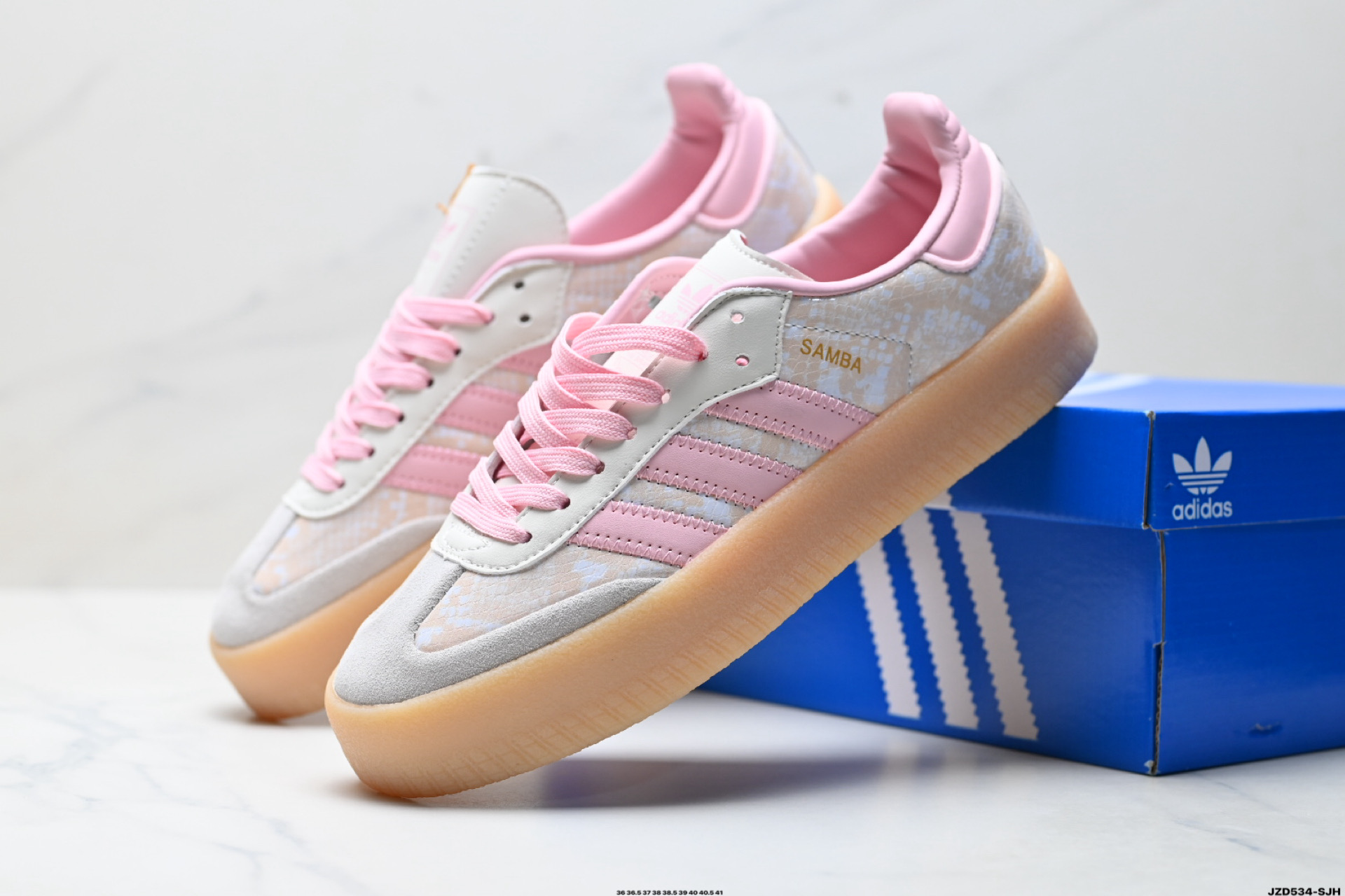 150 Adidas Originals Sambae 桑巴舞系列阿迪达斯 三叶草 绅士德训足球风百搭低帮休闲运动板鞋 JQ0257