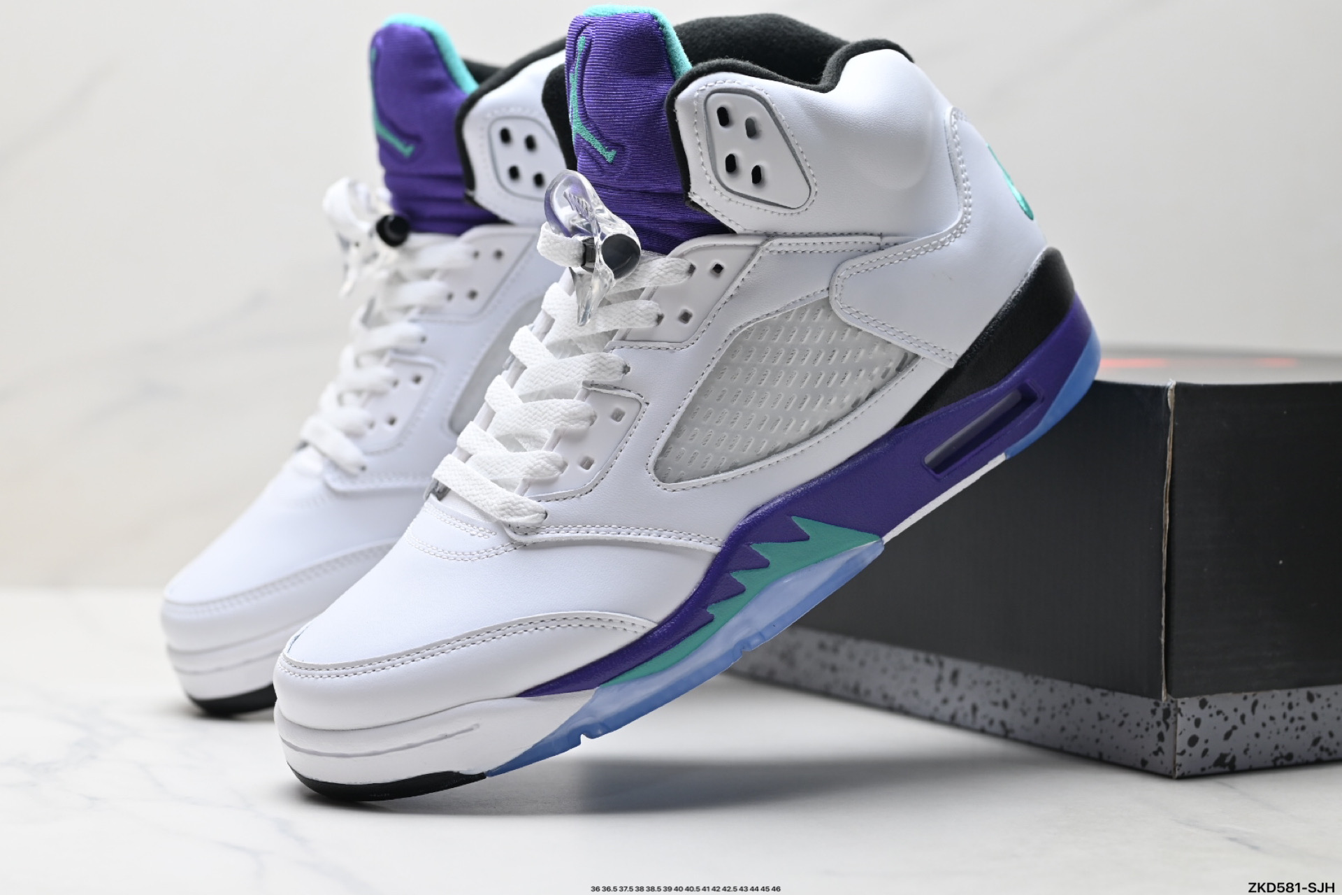 Nike Air Jordan 5 Retro High迈克尔 乔丹 AJ5 高帮 减震防滑篮球鞋 HQ7978-100