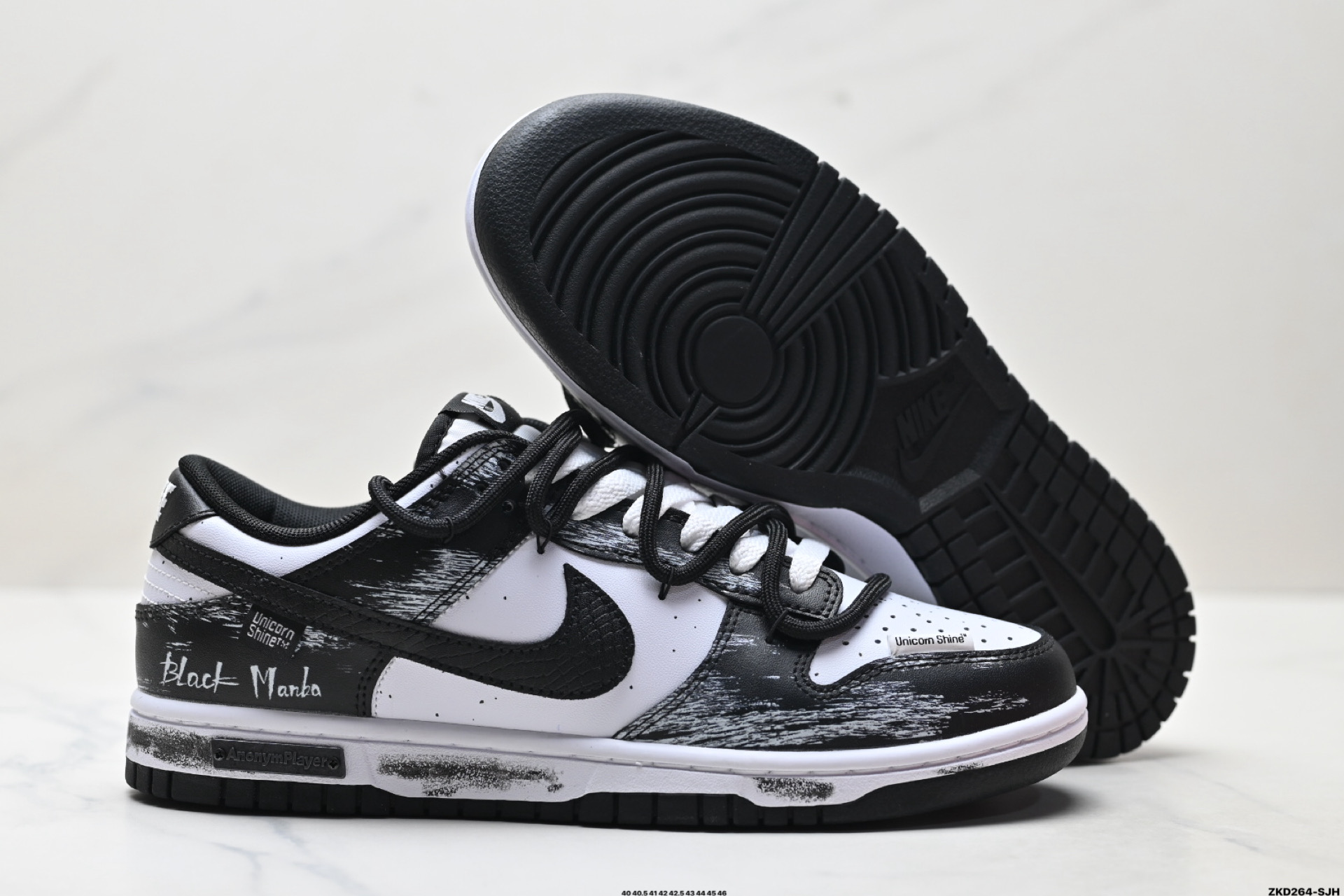 Nike Dunk Low Retro ‘DIY高端定制’耐克 低帮休闲运动板鞋 DD1391-100