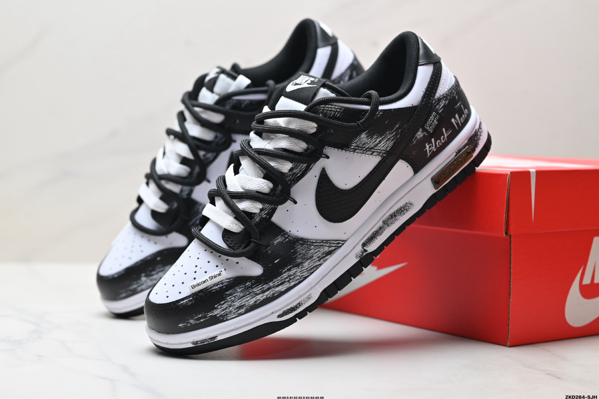 Nike Dunk Low Retro ‘DIY高端定制’耐克 低帮休闲运动板鞋 DD1391-100