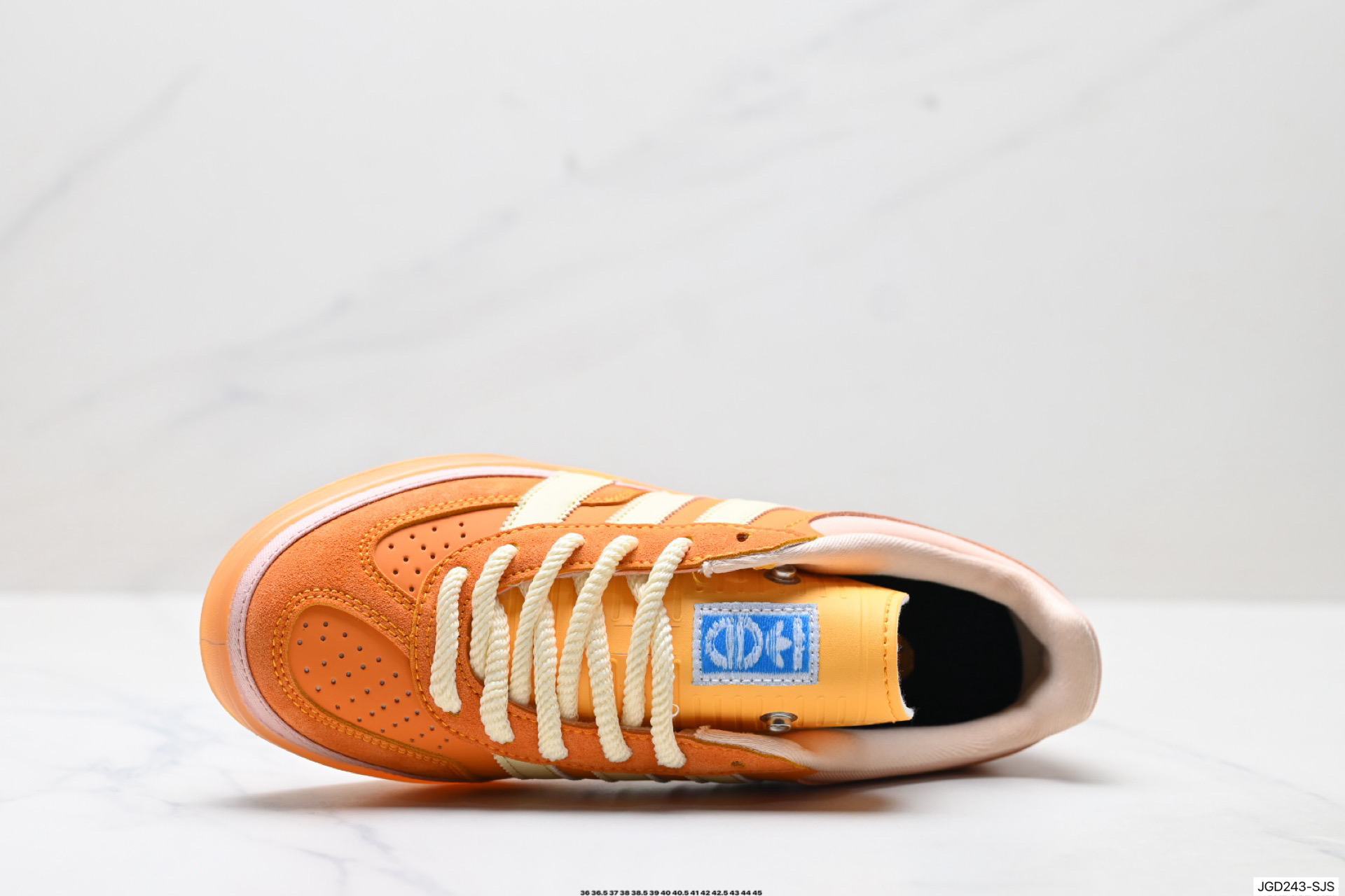 Bad Bunny x Adidas Originals Gazelle INdoor 三叶草休闲防滑耐磨低帮板鞋 JS5050