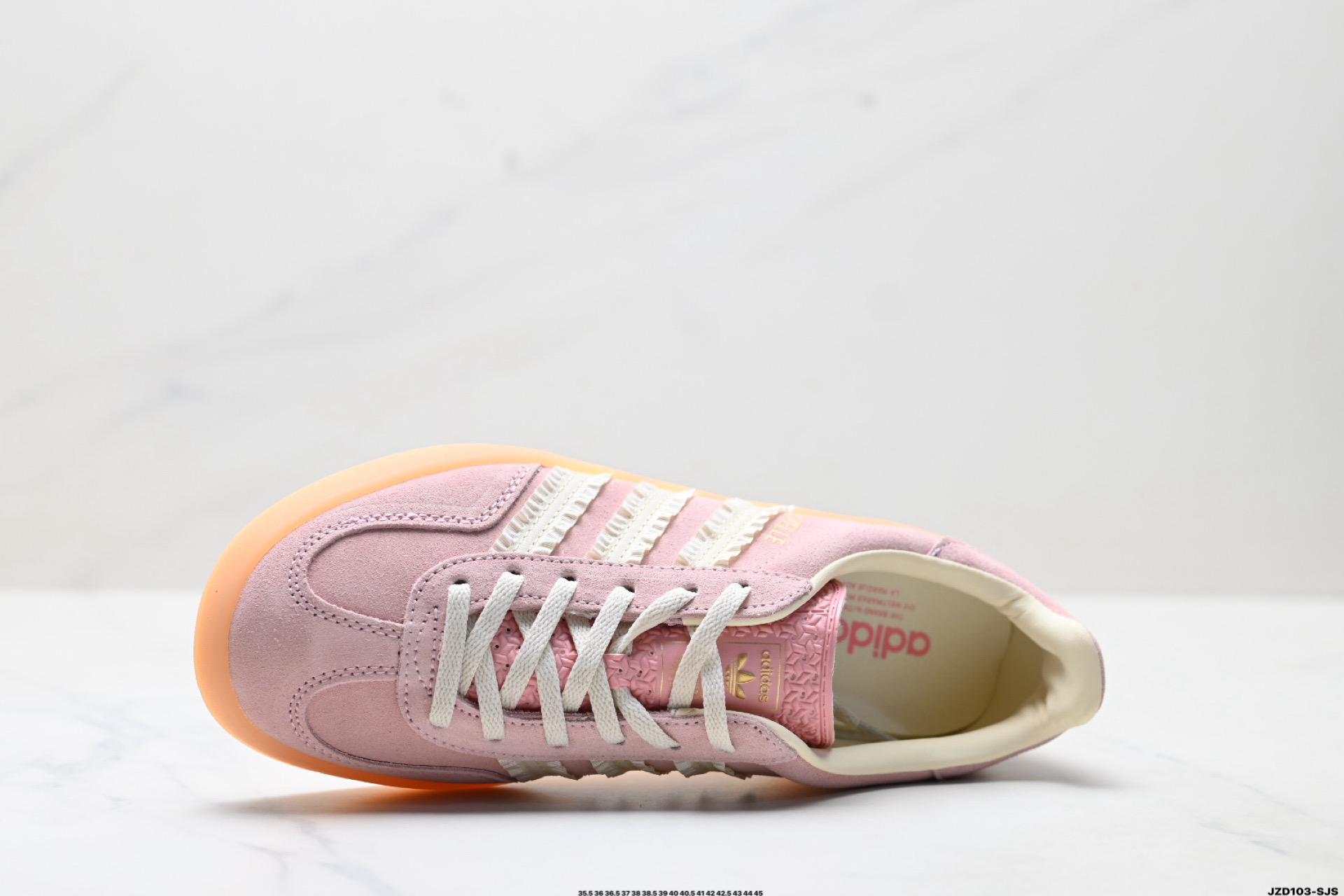 Adidas Originals Gazelle INdoor 三叶草休闲防滑耐磨低帮板鞋 JS1413