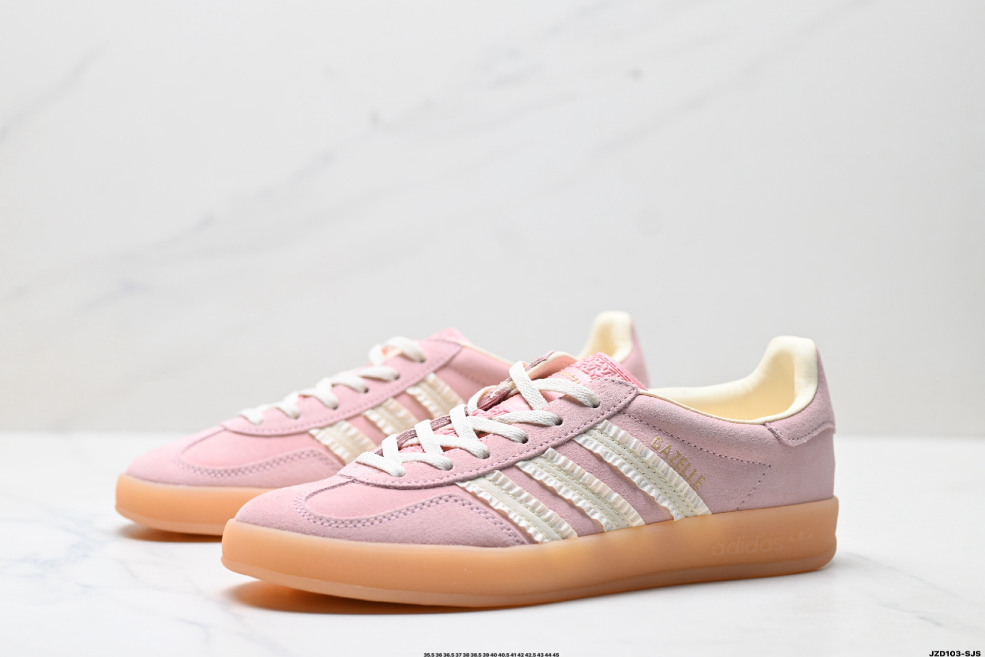 Adidas Originals Gazelle INdoor 三叶草休闲防滑耐磨低帮板鞋 JS1413