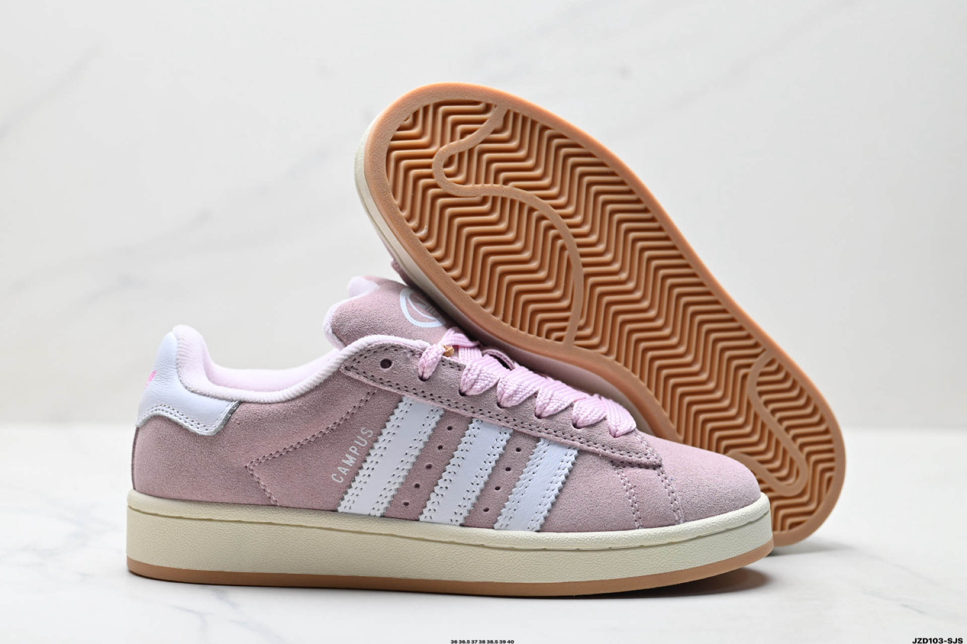 Adidas Originals Campus 00s系列 阿迪达斯 面包风经典复古低帮百搭休闲运动板鞋 JQ5751