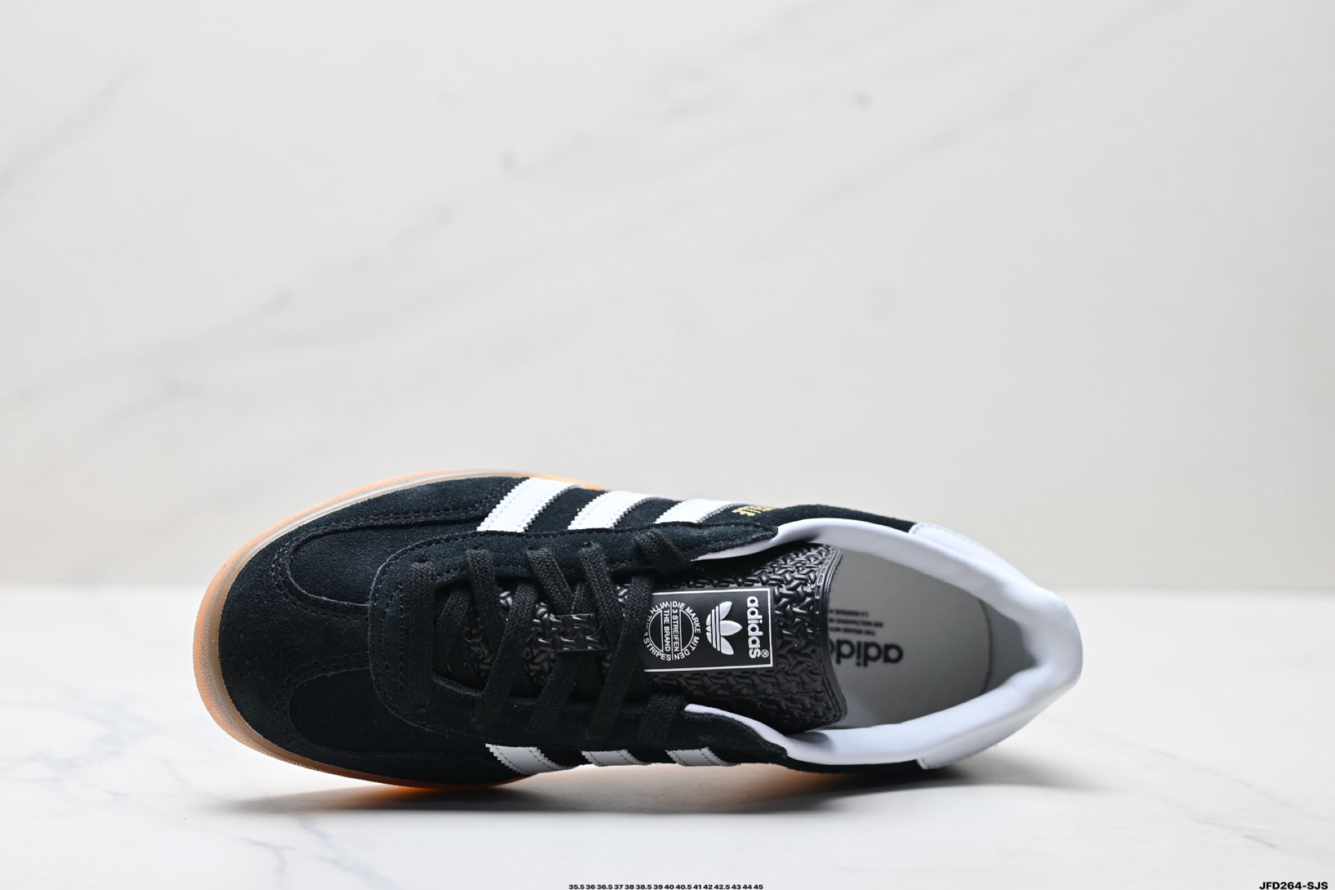 Adidas Originals Gazelle Indoor 三叶草休闲防滑耐磨低帮板鞋 JI2060