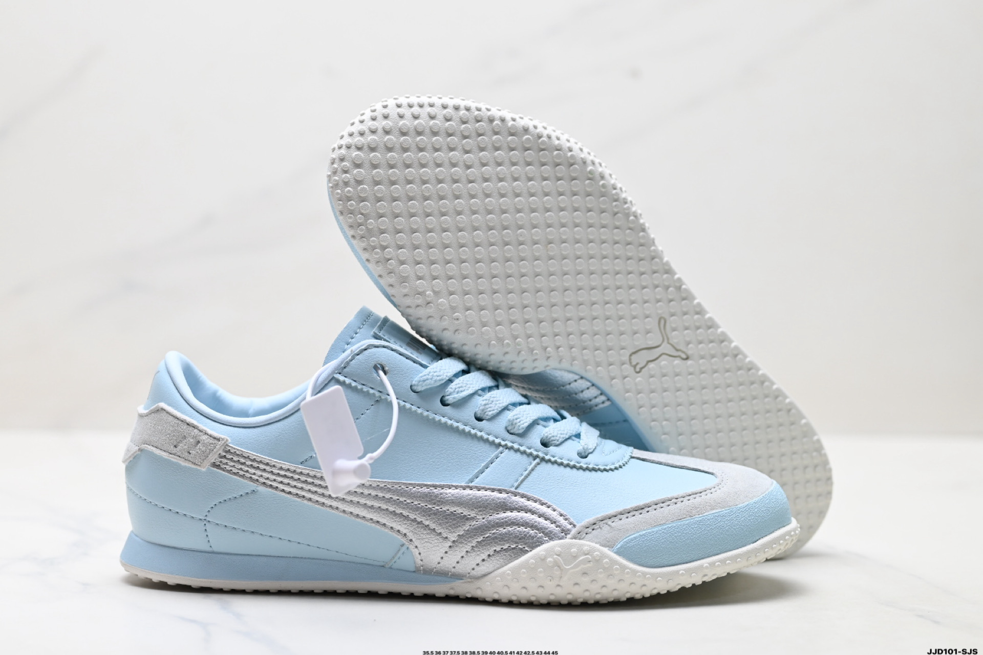 PUMA Bella UT 彪马 徐梦洁同款舒适男女低帮生活休闲德训薄底鞋 405256-04