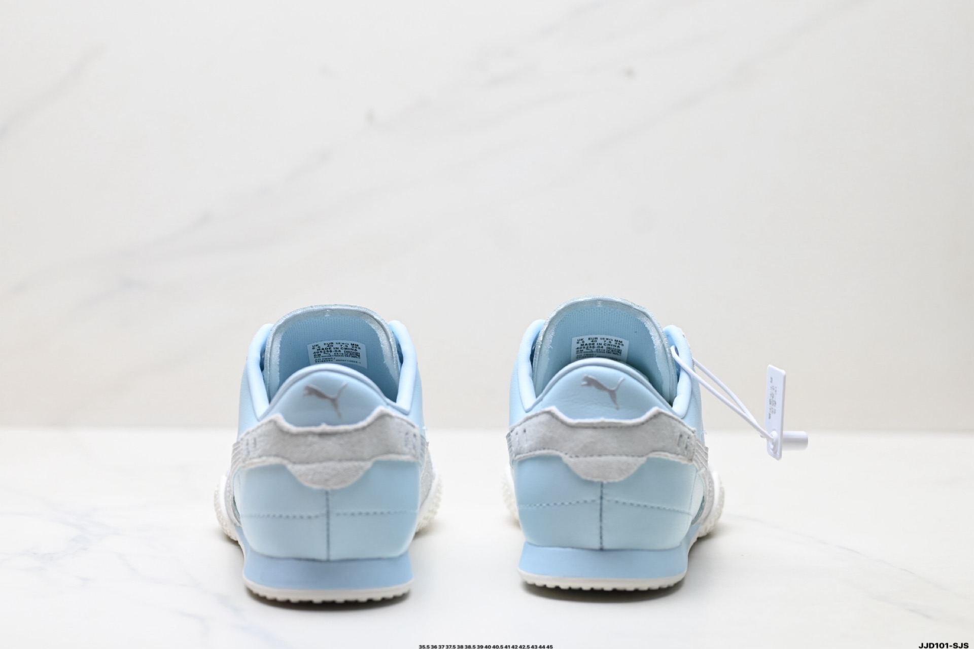 PUMA Bella UT 彪马 徐梦洁同款舒适男女低帮生活休闲德训薄底鞋 405256-04