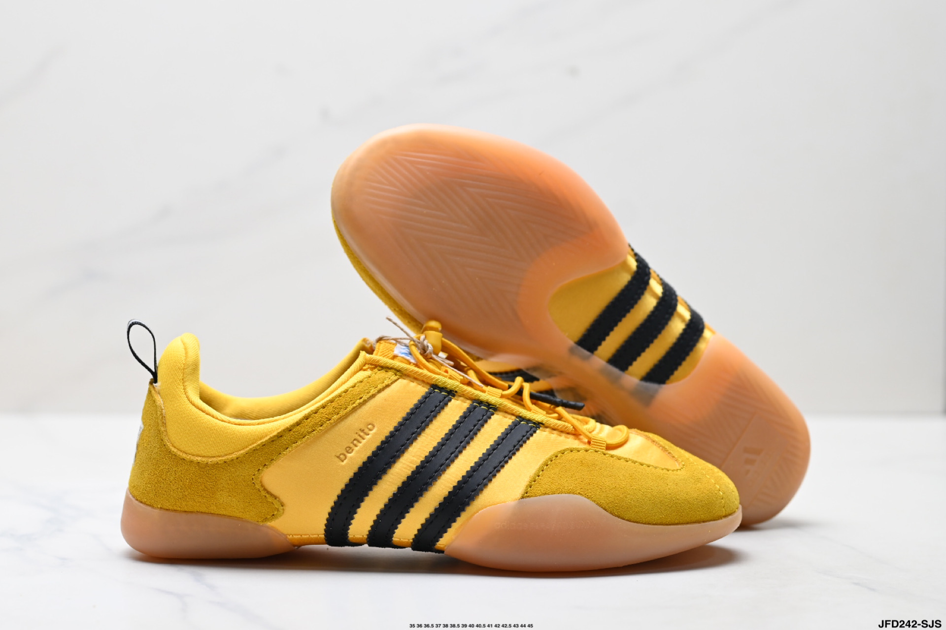180 Bad Bunny x Adidas Ballerina 阿迪达斯 舒适百搭 防滑耐磨 低帮生活休闲鞋 JQ9230