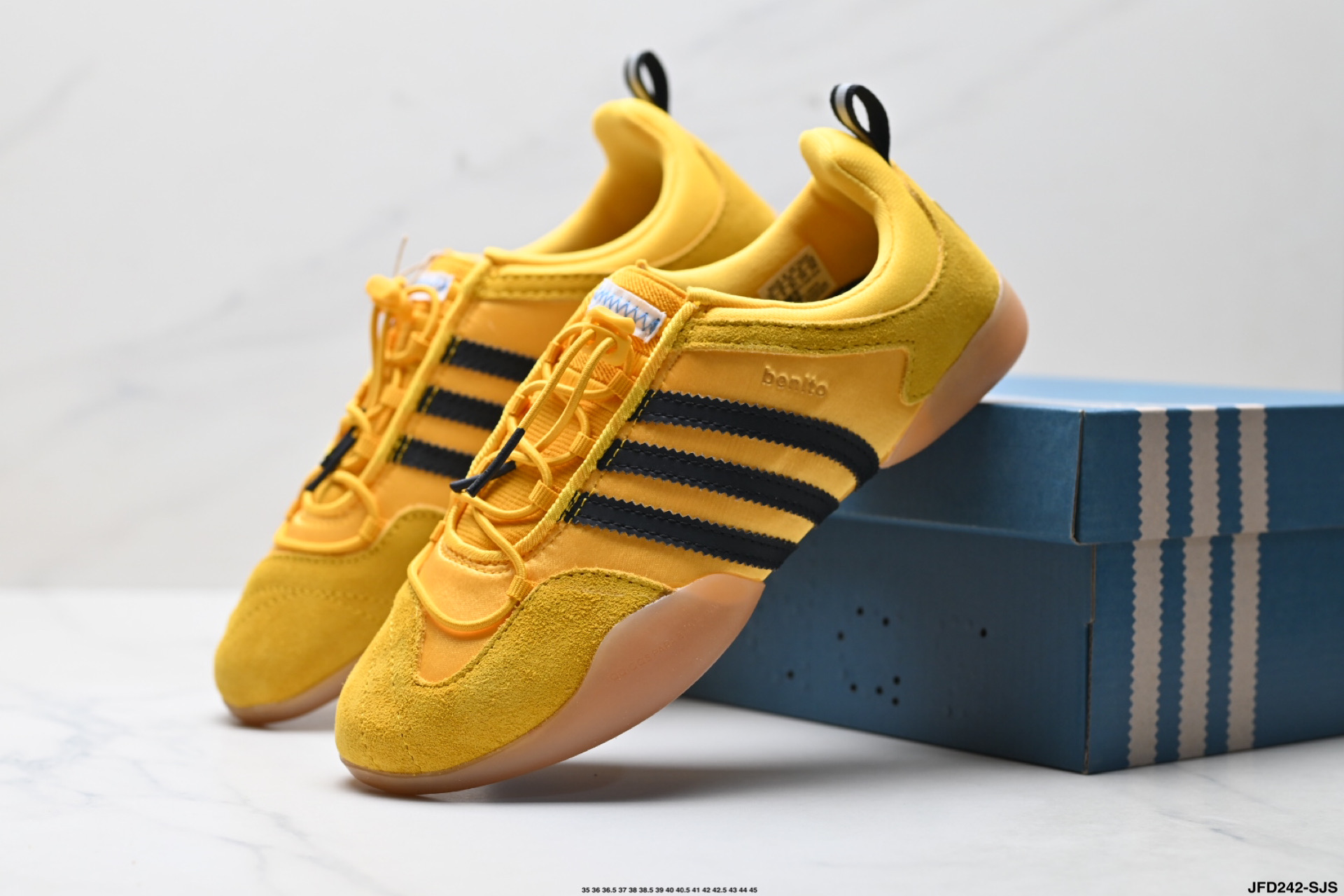 180 Bad Bunny x Adidas Ballerina 阿迪达斯 舒适百搭 防滑耐磨 低帮生活休闲鞋 JQ9230