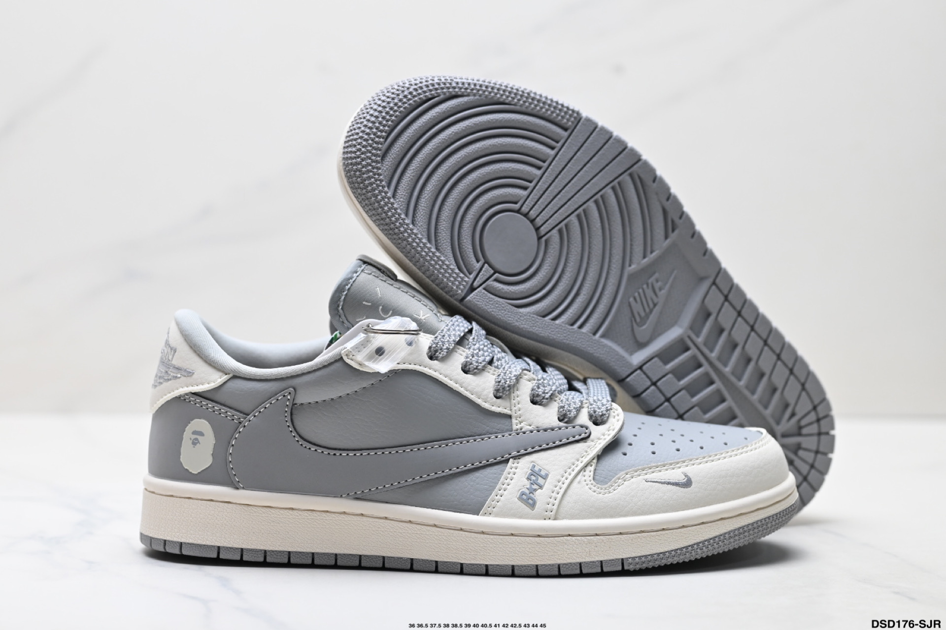 Nike Air Jordan 1 x Travis Scott 'DIY' Zapatillas de Baloncesto Personalizadas 4 i1755533369692 1334 0 4