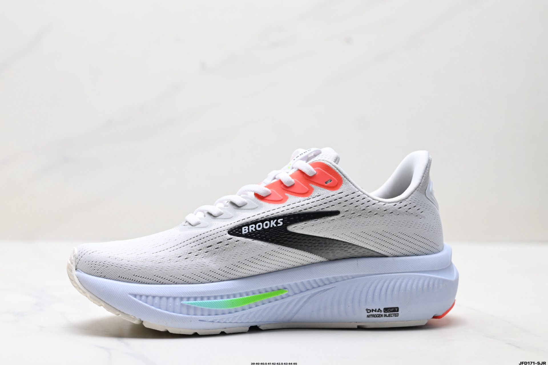 Brooks布鲁克斯 Ghost 17 网面时尚 网布耐磨透气 低帮 休闲跑步鞋 110442 1D 112