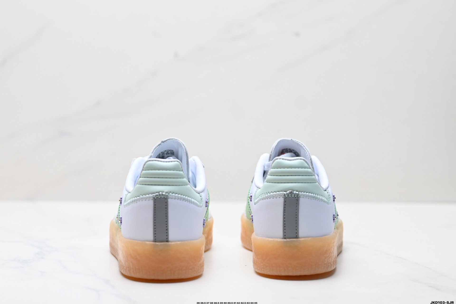 Adidas Originals Samba XLG 桑巴舞系列阿迪达斯 三叶草 绅士德训足球风百搭低帮休闲运动板鞋 JS3954