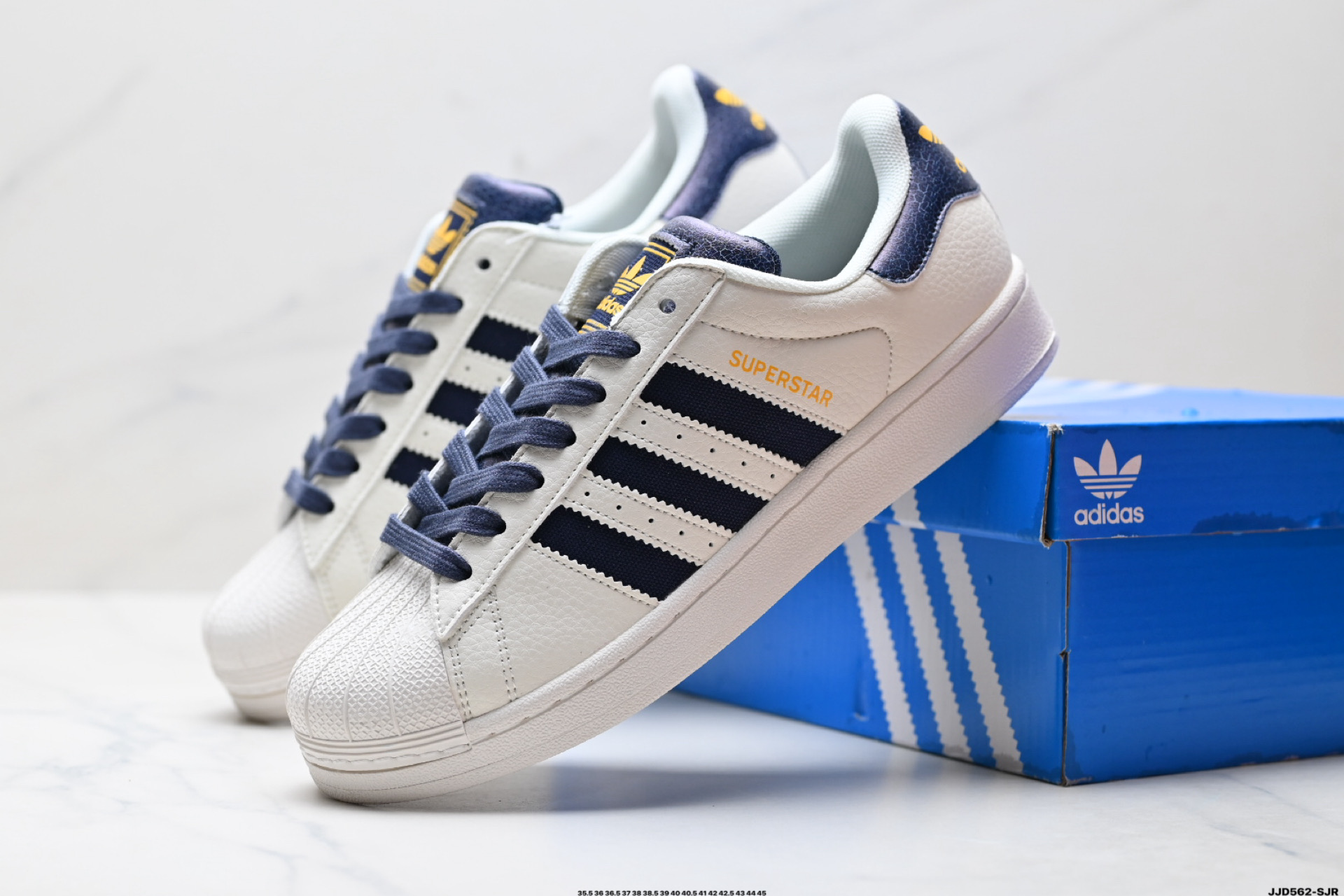 Adidas Originals Superstar贝壳头系列 阿迪达斯 低帮经典百搭休闲运动板鞋 JR6989