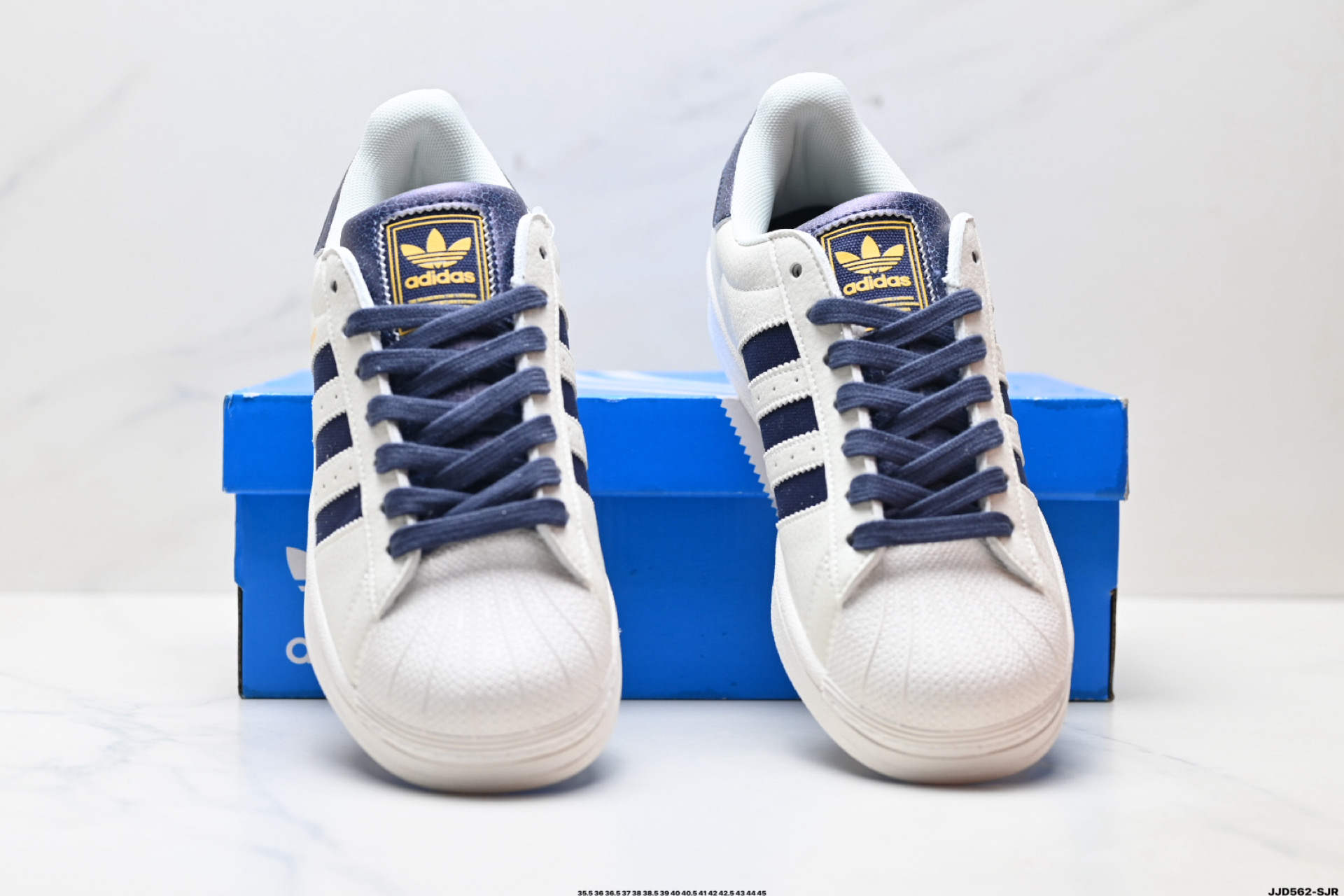 Adidas Originals Superstar贝壳头系列 阿迪达斯 低帮经典百搭休闲运动板鞋 JR6989
