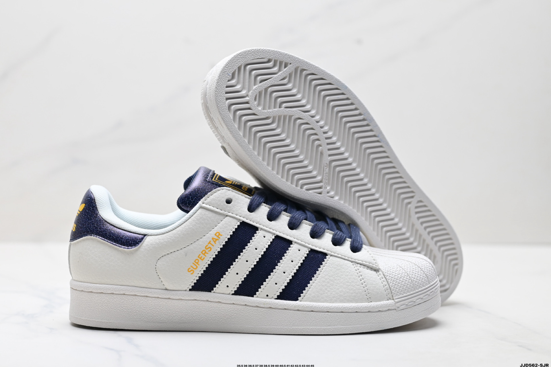 Adidas Originals Superstar贝壳头系列 阿迪达斯 低帮经典百搭休闲运动板鞋 JR6989