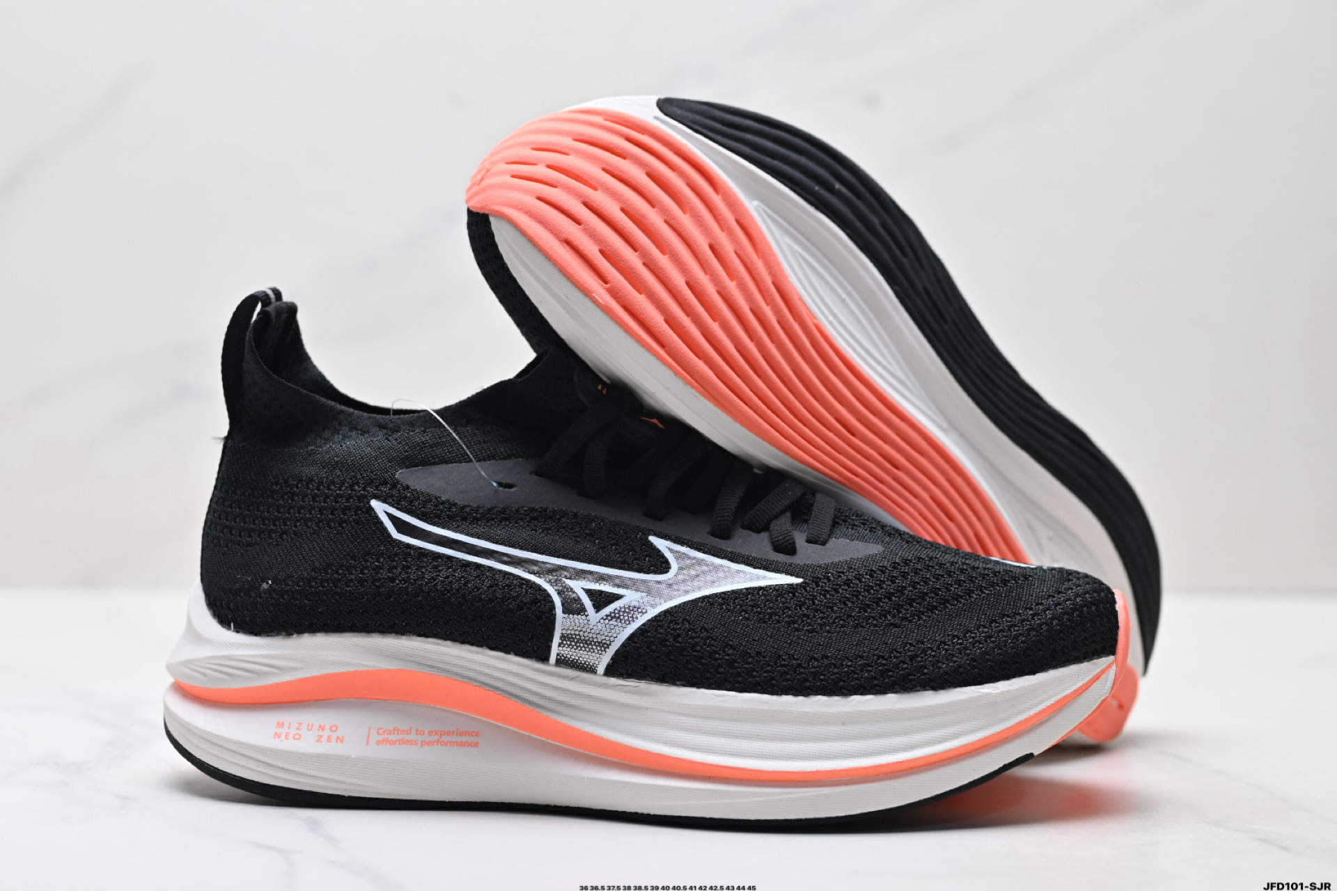 Mizuno美津浓 Neozen 舒适百搭减震耐磨 低帮马拉松跑步鞋 J1GC25