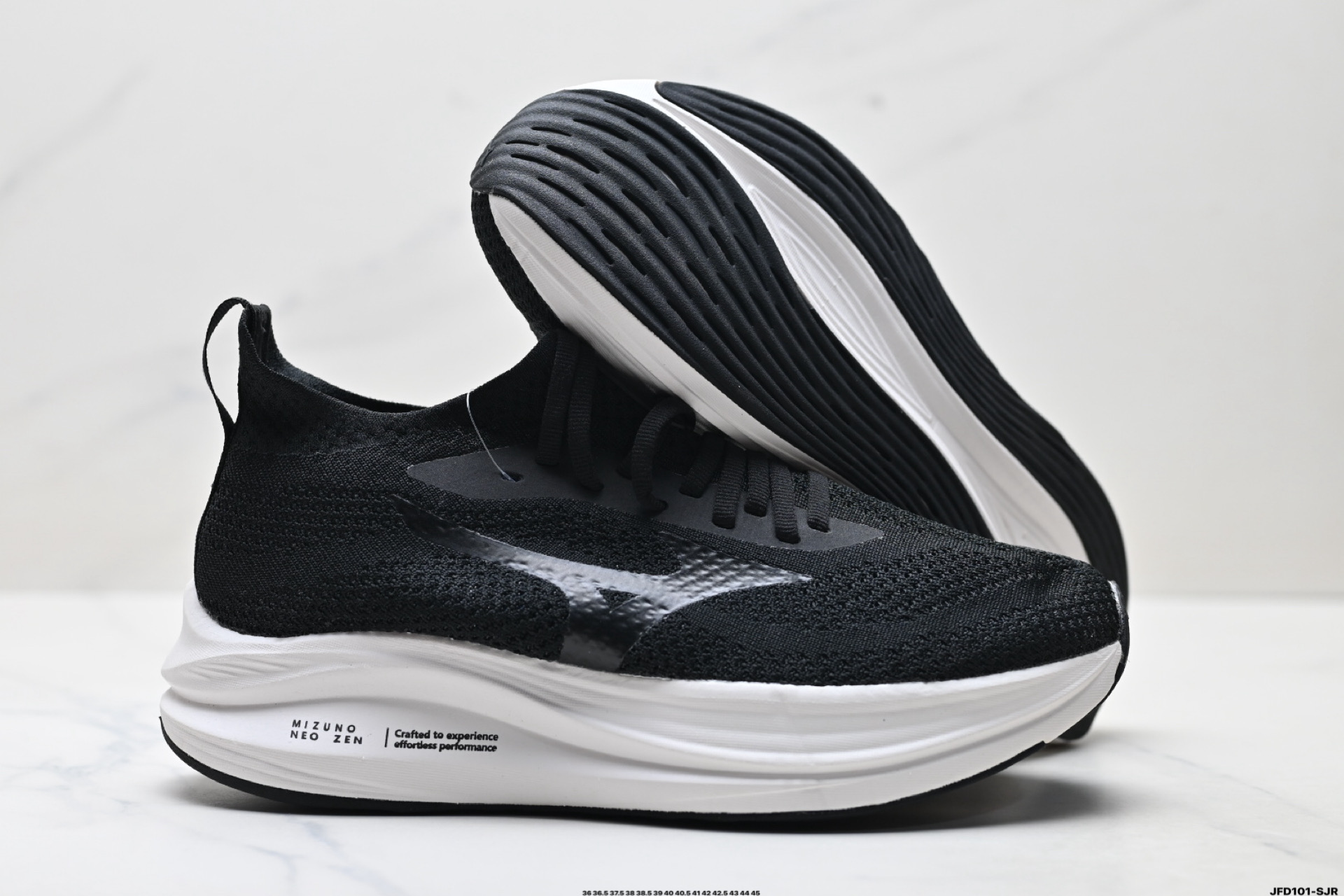 Mizuno美津浓 Neozen 舒适百搭减震耐磨 低帮马拉松跑步鞋 J1GC25