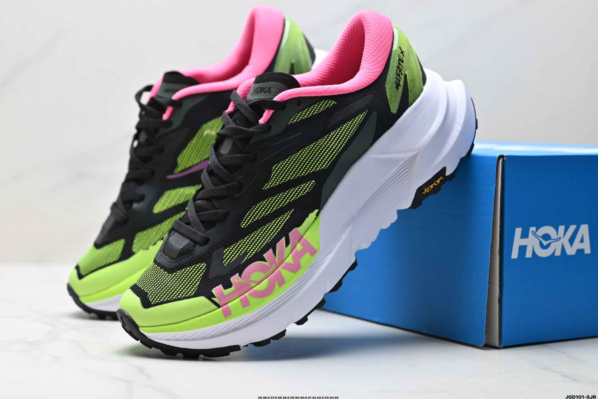 HOKA ONE ONE M MAFATE X 时尚舒适 织物减震防滑支撑低帮 越野跑步鞋 1161998