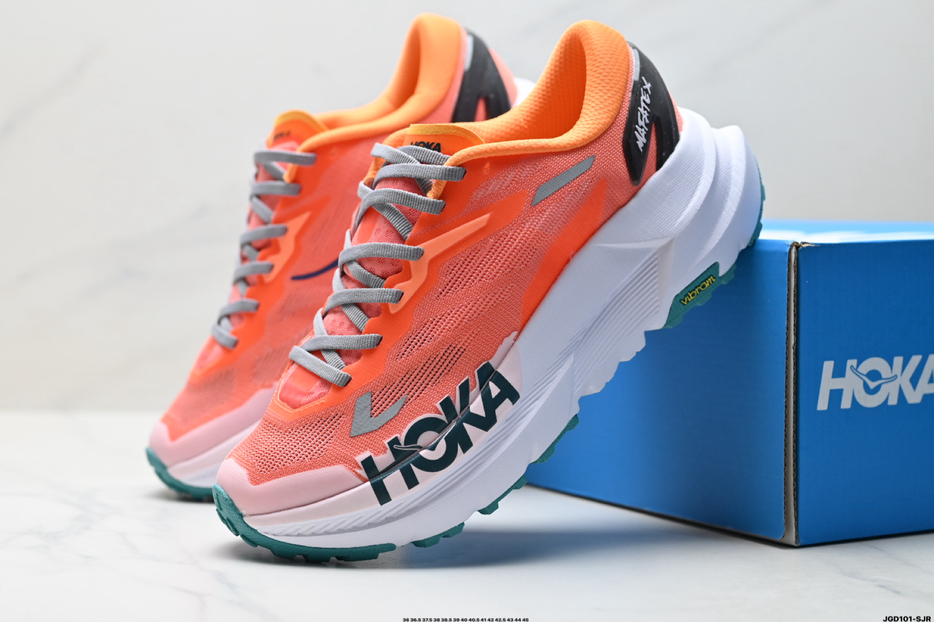HOKA ONE ONE M MAFATE X 时尚舒适 织物减震防滑支撑低帮 越野跑步鞋 1161998