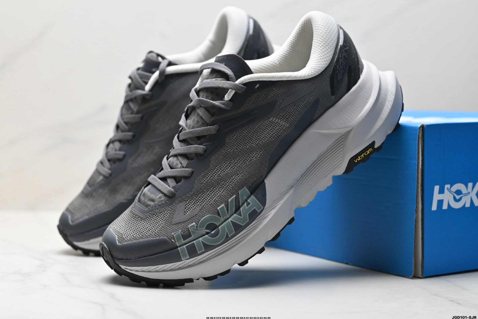 HOKA ONE ONE M MAFATE X 时尚舒适 织物减震防滑支撑低帮 越野跑步鞋 1161998