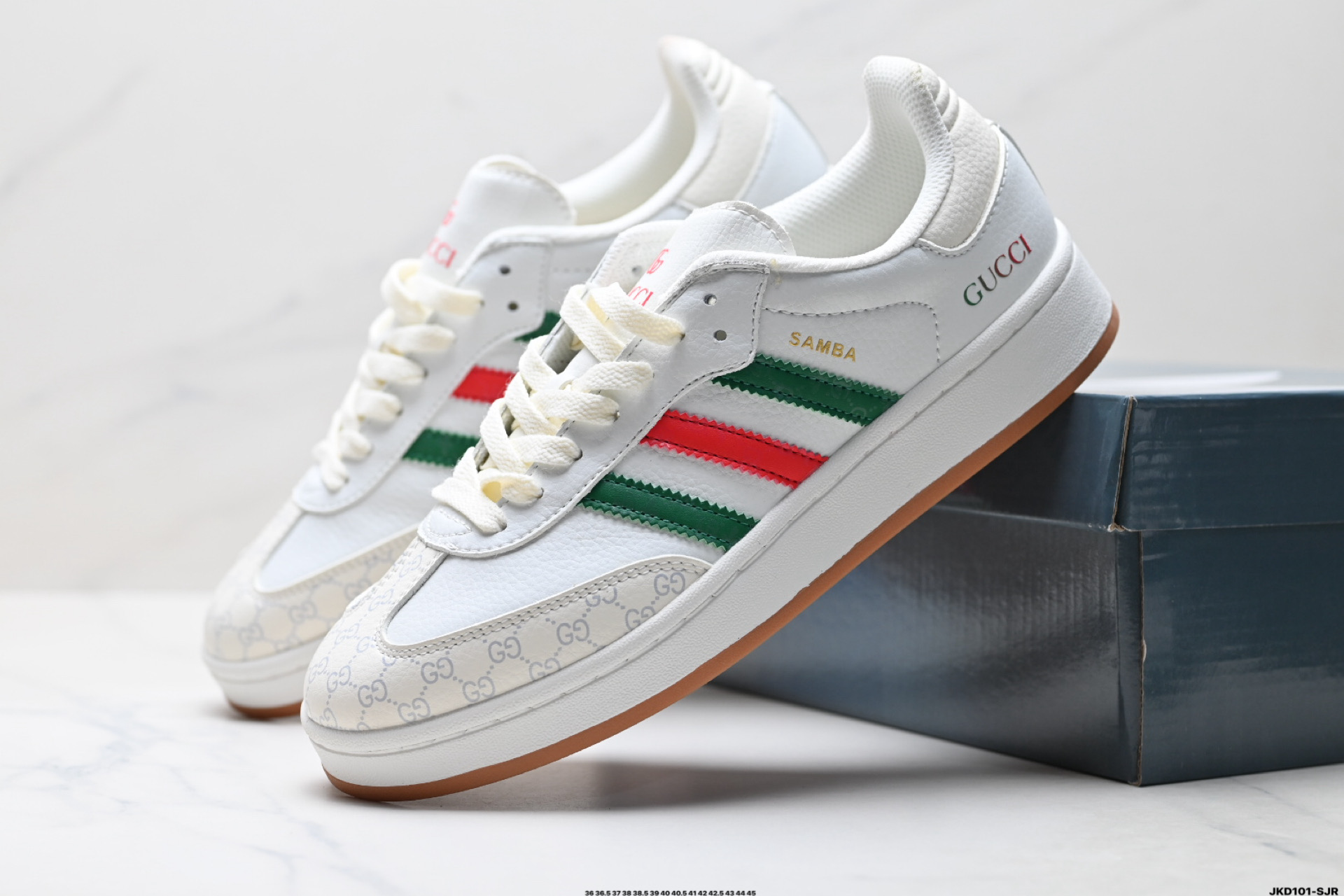 Adidas Originals Samba OG ‘DIY’桑巴舞系列 阿迪达斯 三叶草绅士低帮休闲运动板鞋 LJ9904