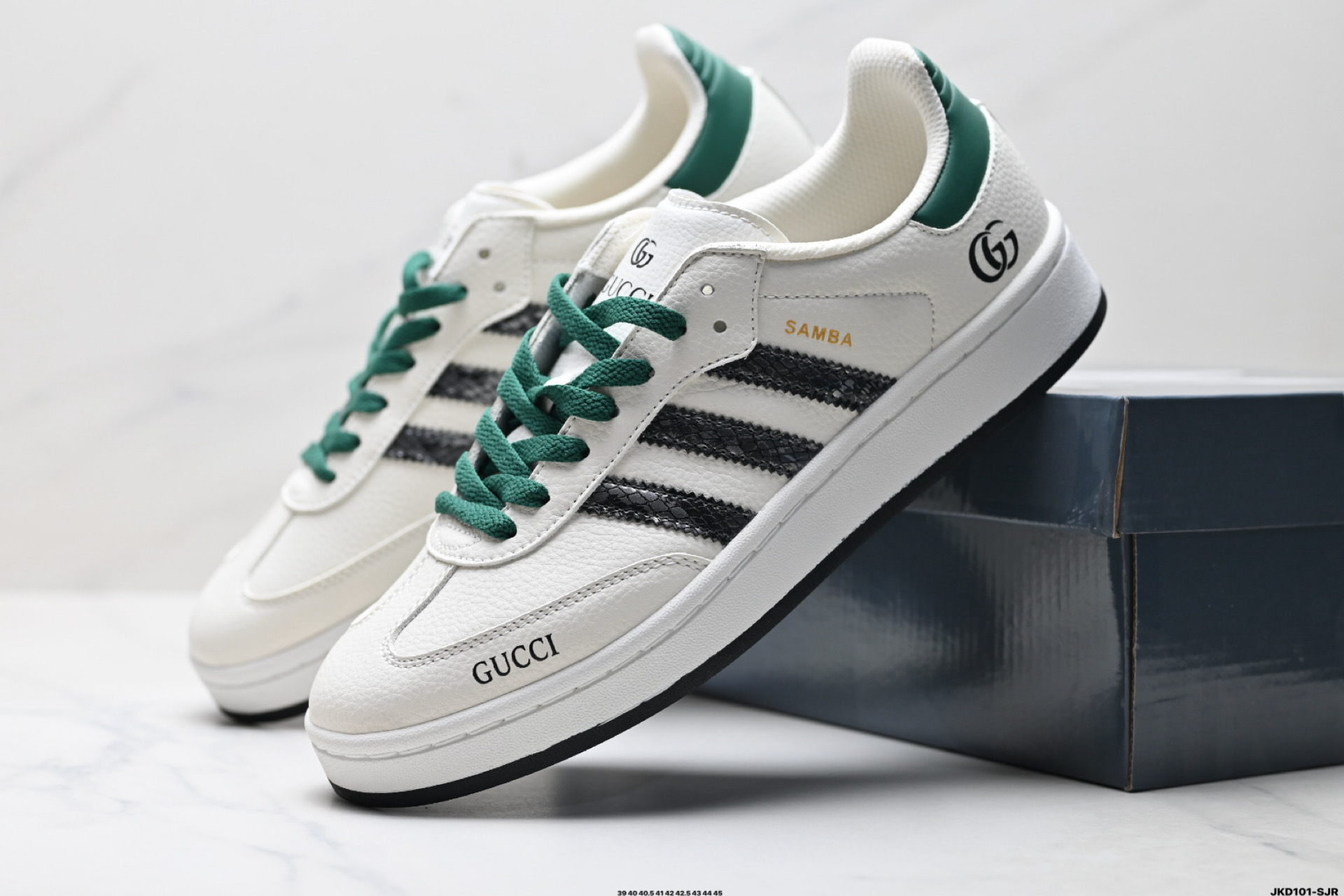 Adidas Originals Samba OG ‘DIY’桑巴舞系列 阿迪达斯 三叶草绅士低帮休闲运动板鞋 LJ9904