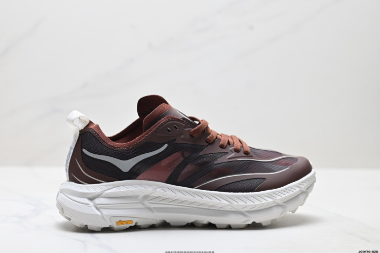 Hoka Mafate Trail: נעלי ריצת שטח רב-תכליתיות לגברים ולנשים בצבע חום 1 Hoka Mafate Trail: נעלי ריצת שטח רב-תכליתיות לגברים ולנשים בצבע חום