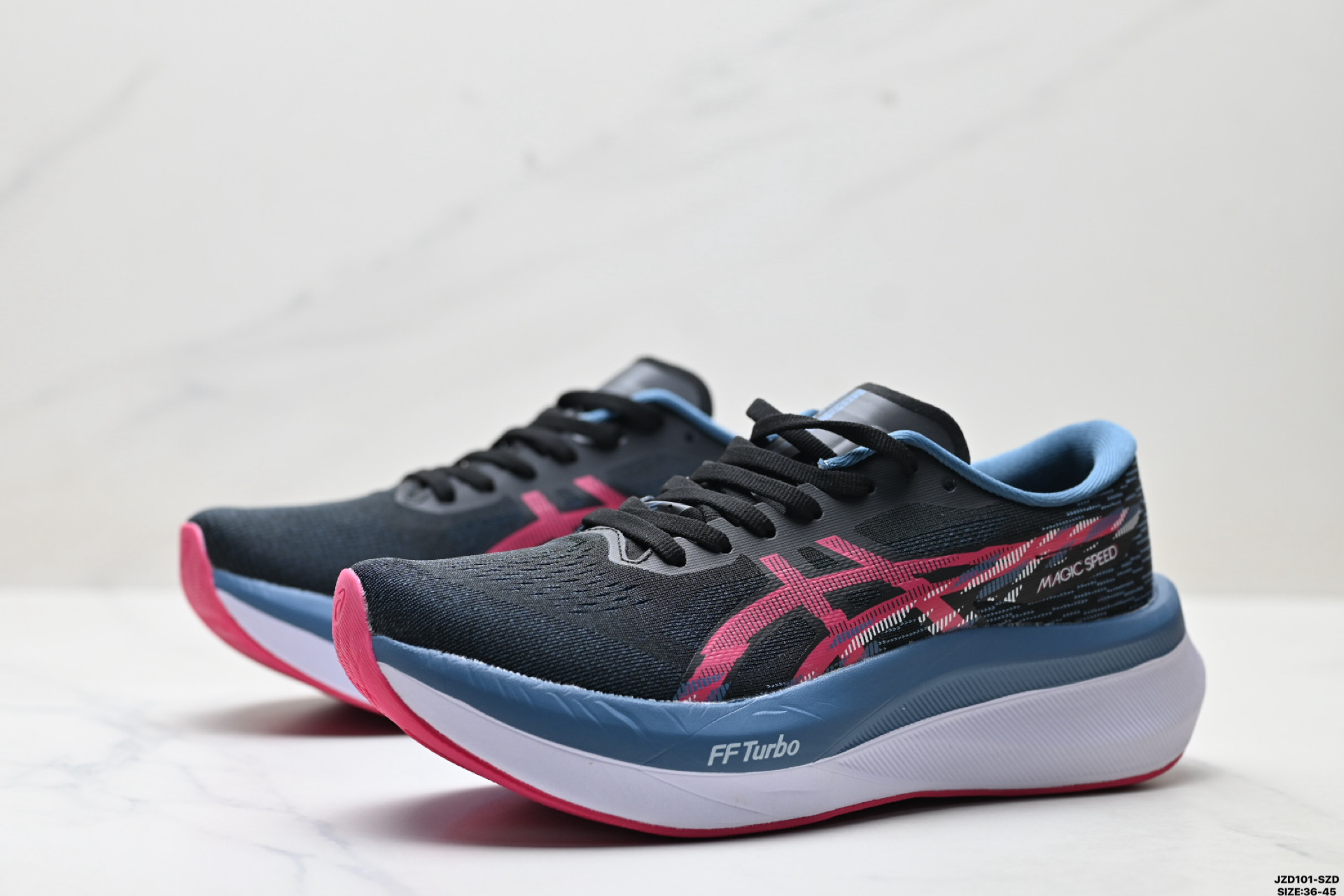Asics 亚瑟士MAGIC SPEED 4稳定跑鞋鞋面 1012B676-001
