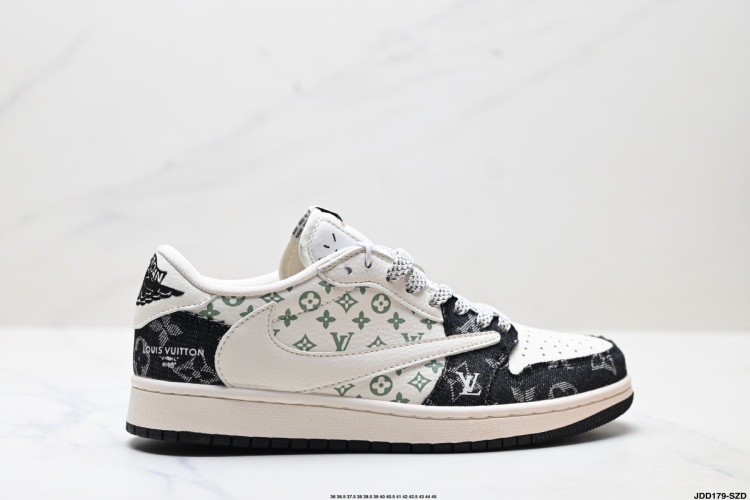 Louis Vuitton x Air Jordan 1 Low Custom Sneakers Designer Shoes 1 Louis Vuitton x Air Jordan 1 Low Custom Sneakers Designer Shoes