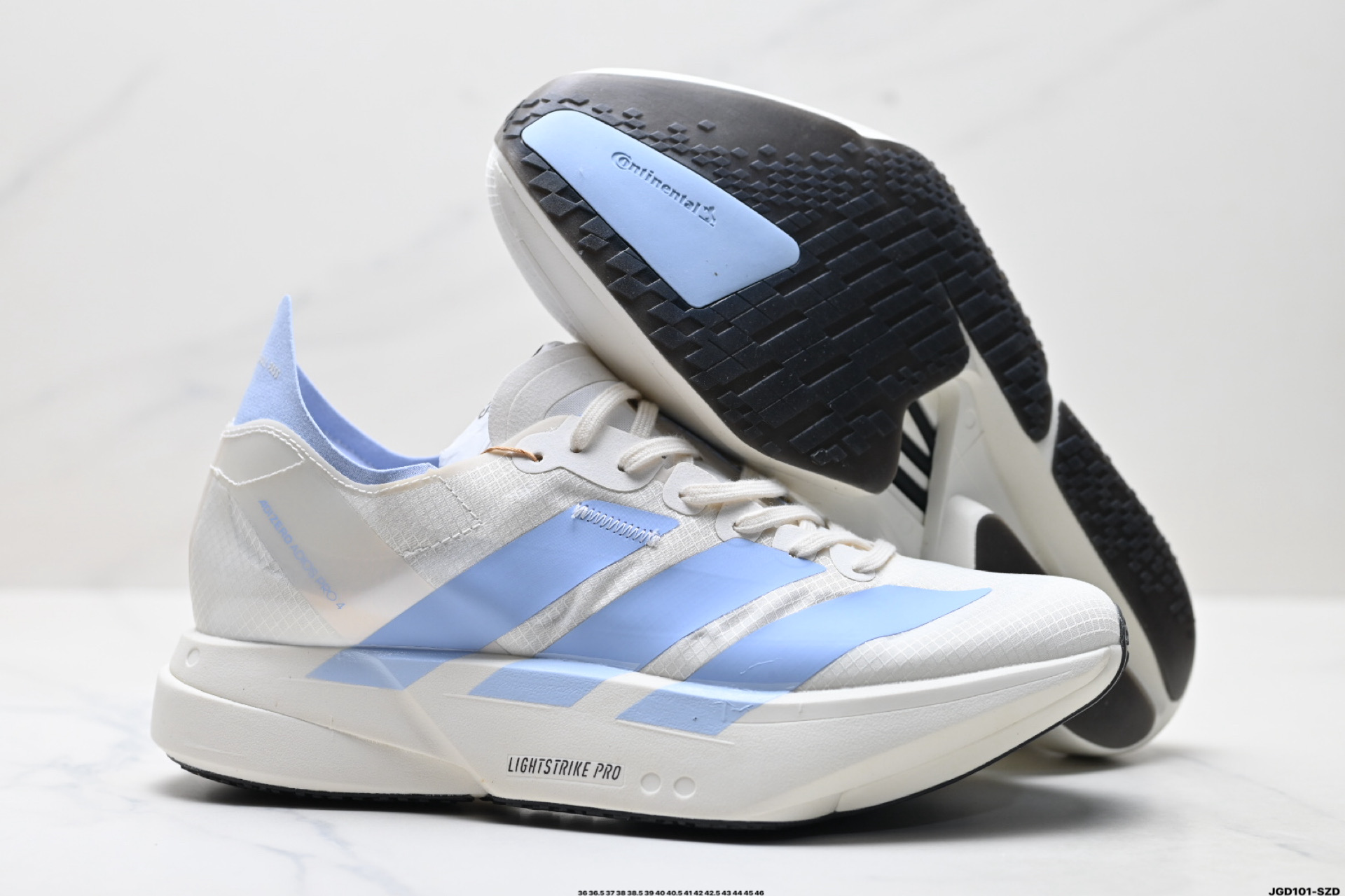 Adidas Adizero Adios Pro 4M 马拉松飞线贾卡轻质透气休闲运动跑步鞋 JS1889