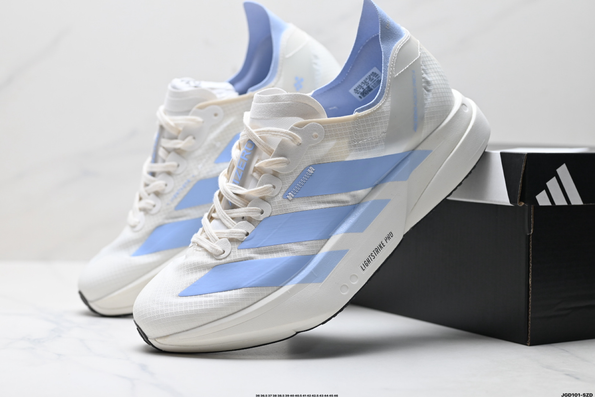 Adidas Adizero Adios Pro 4M 马拉松飞线贾卡轻质透气休闲运动跑步鞋 JS1889